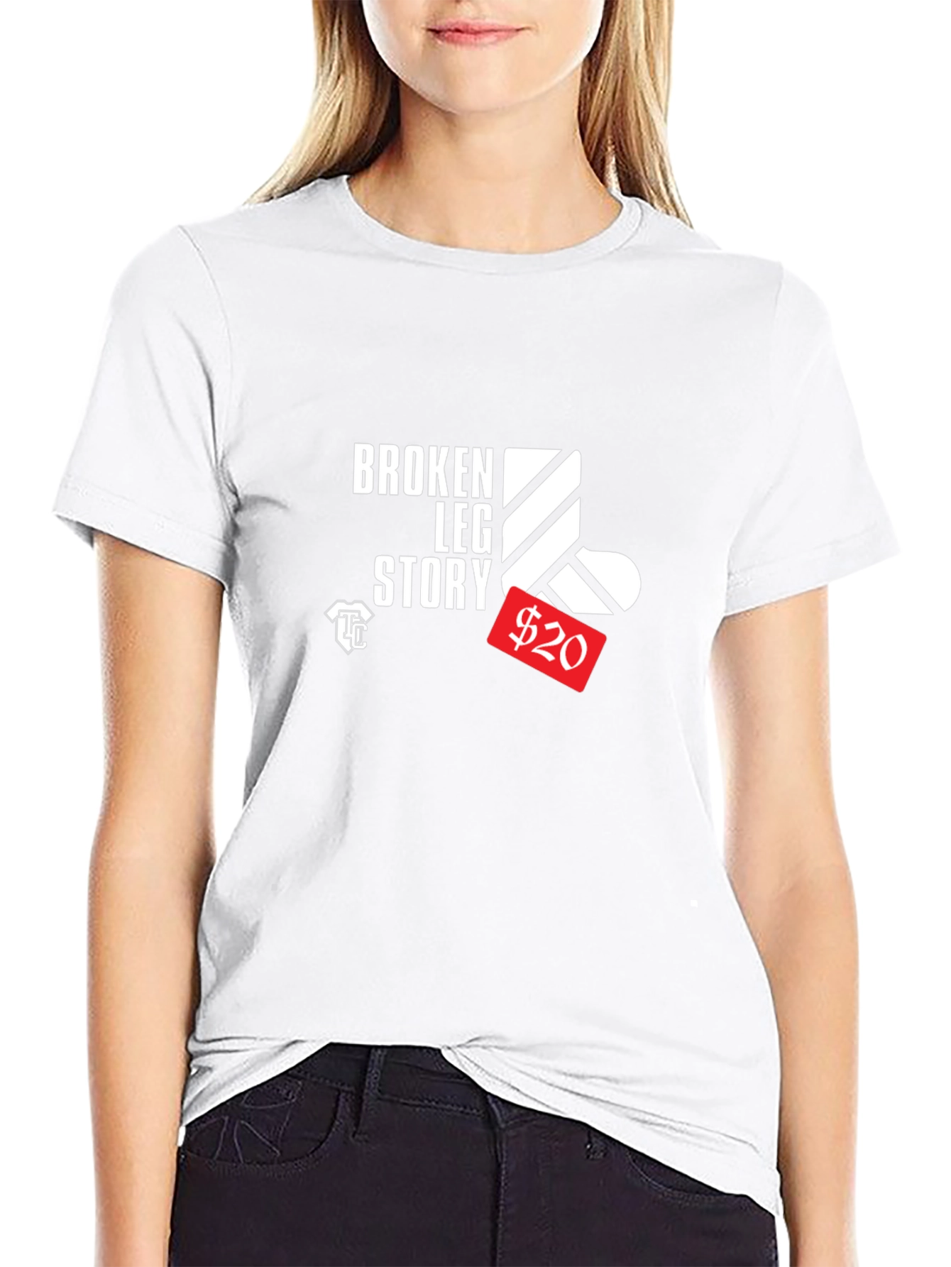 Broken Leg Story T-Shirt - Get Well Gift