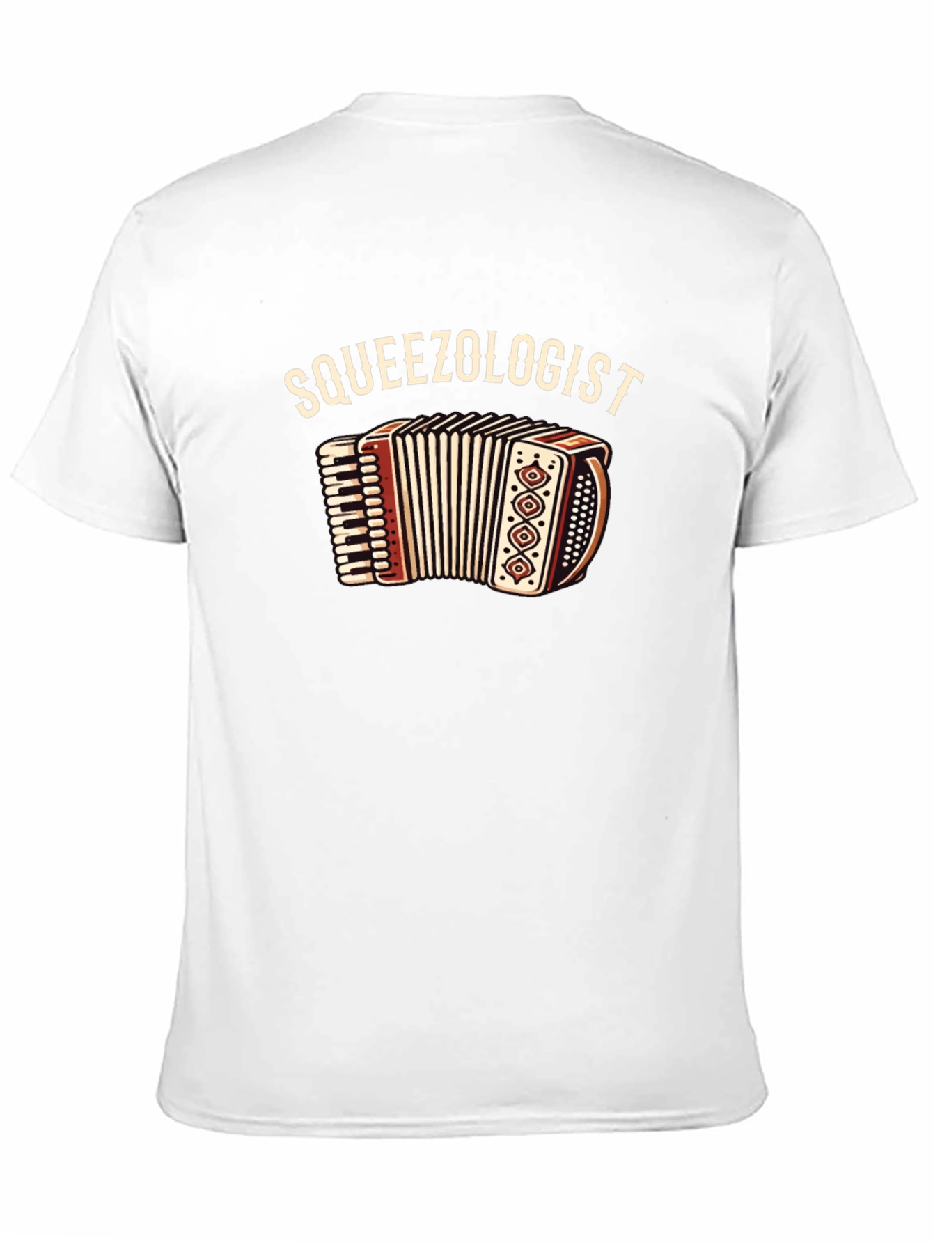Squeezologist Accordion Musician T-Shirt