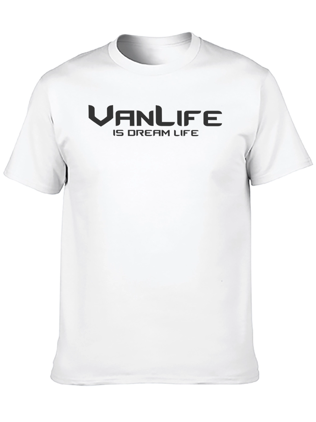 Vanlife is Dream Life T-Shirt - Black