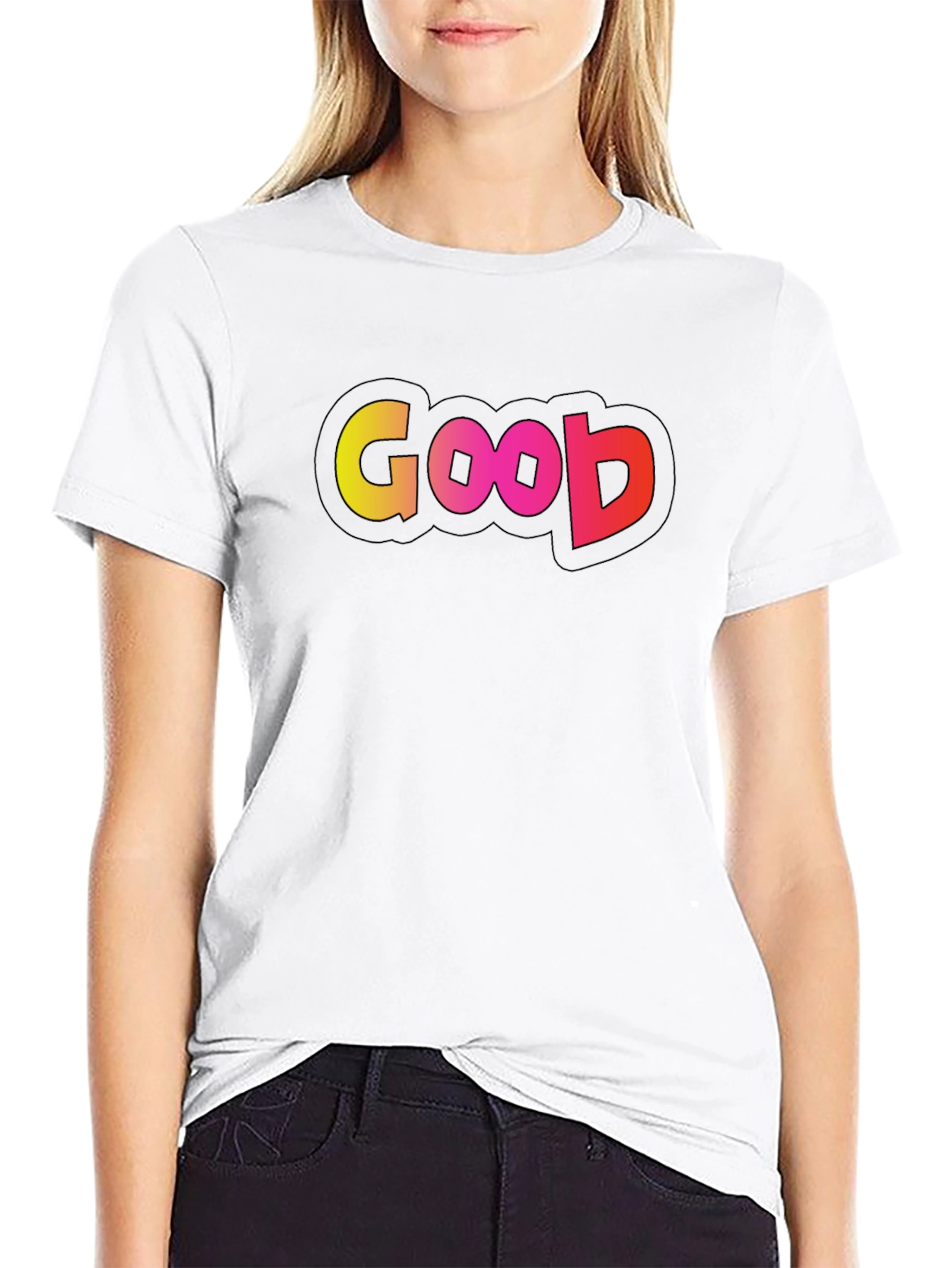 Goob Graphic T-Shirt - Bold Black Cotton Tee