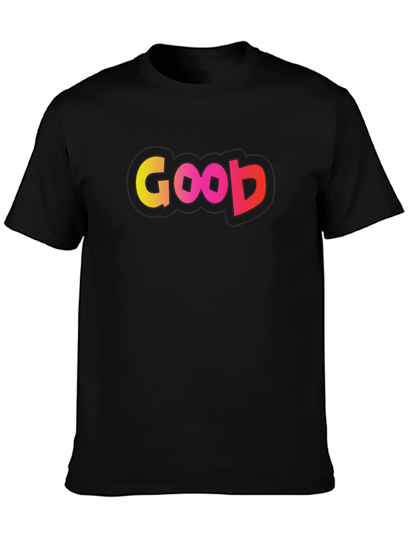 Goob Graphic T-Shirt - Bold Black Cotton Tee