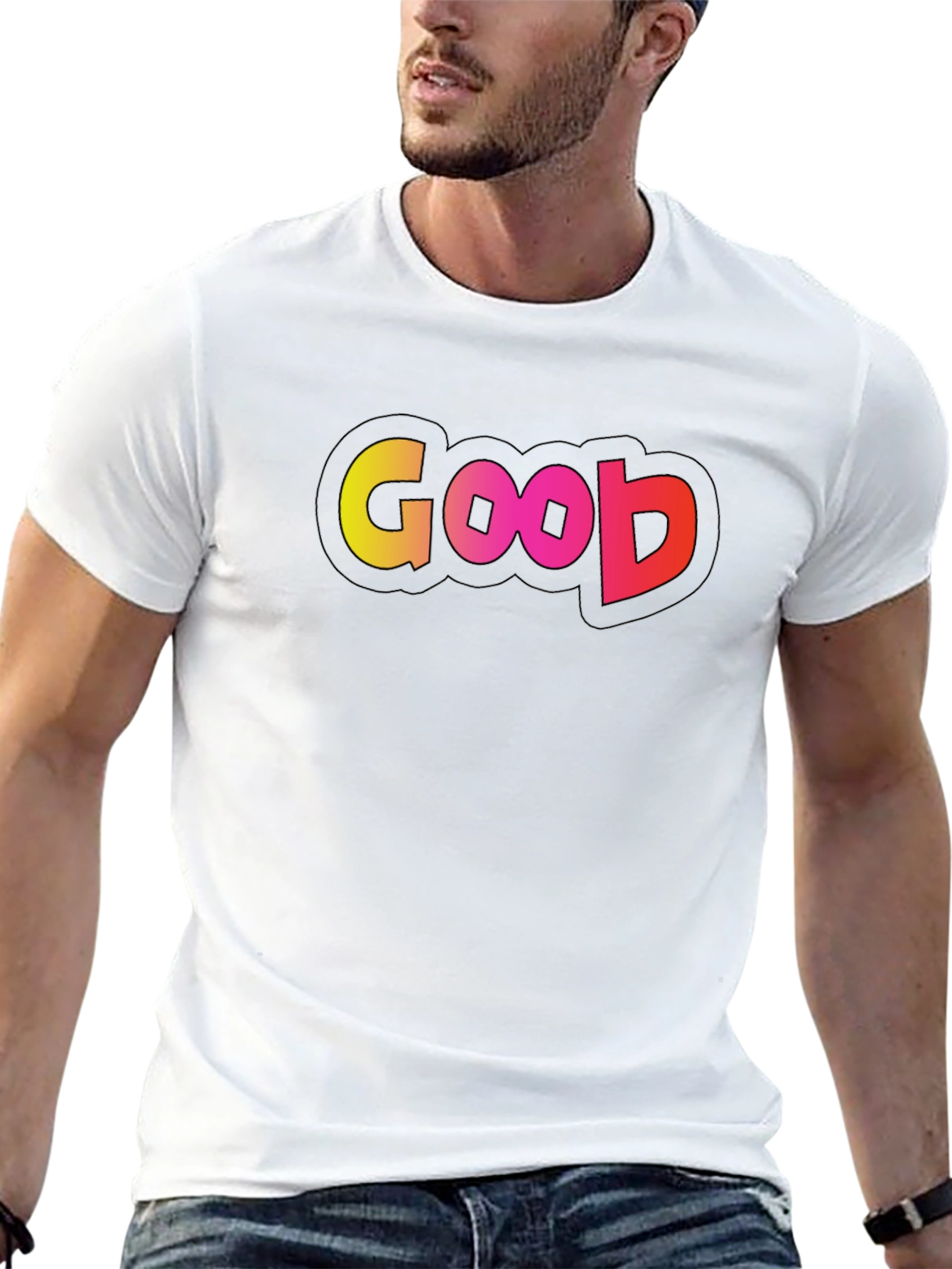 Goob Graphic T-Shirt - Bold Black Cotton Tee