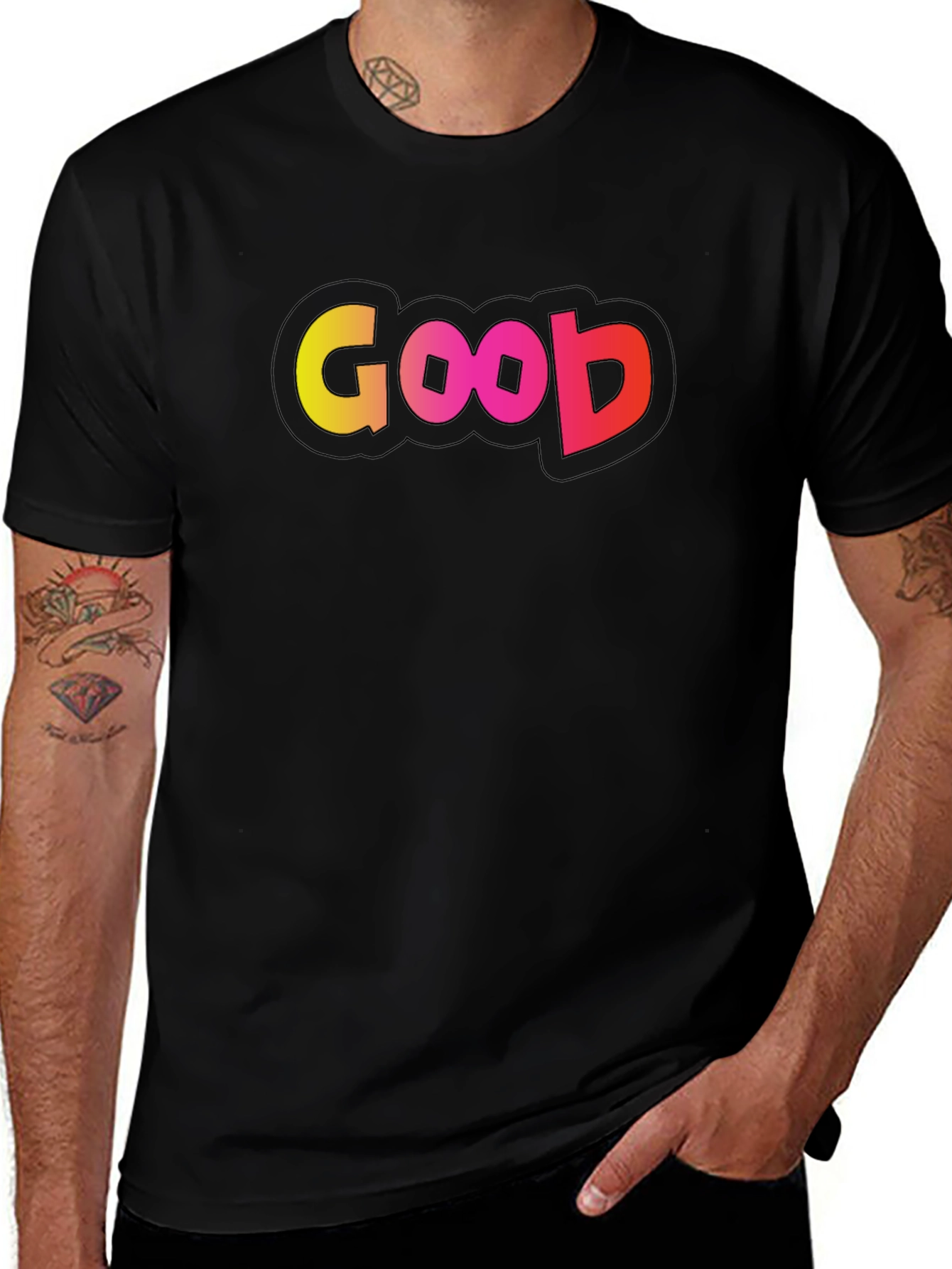 Goob Graphic T-Shirt - Bold Black Cotton Tee