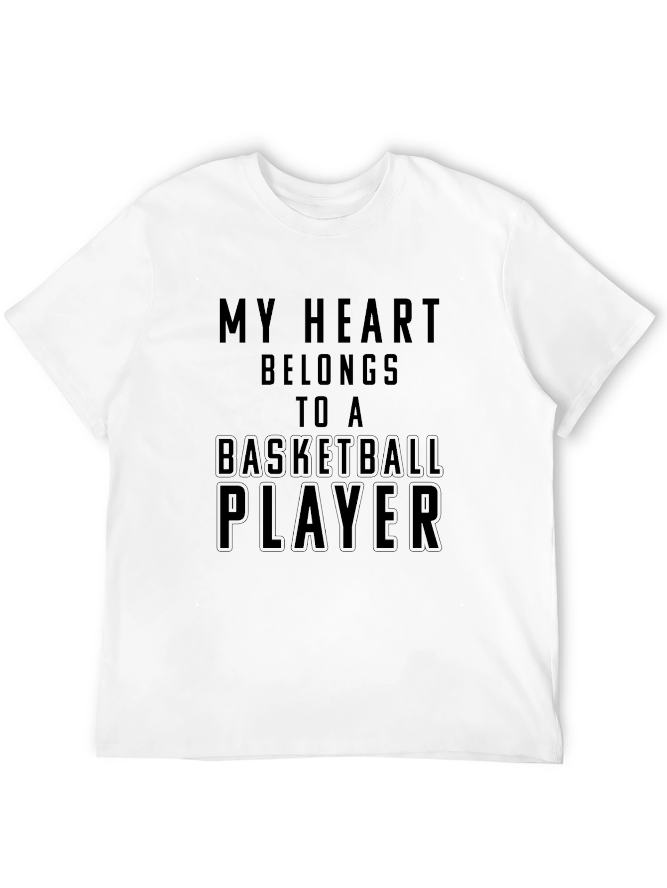 Basketball Player Heart T-Shirt