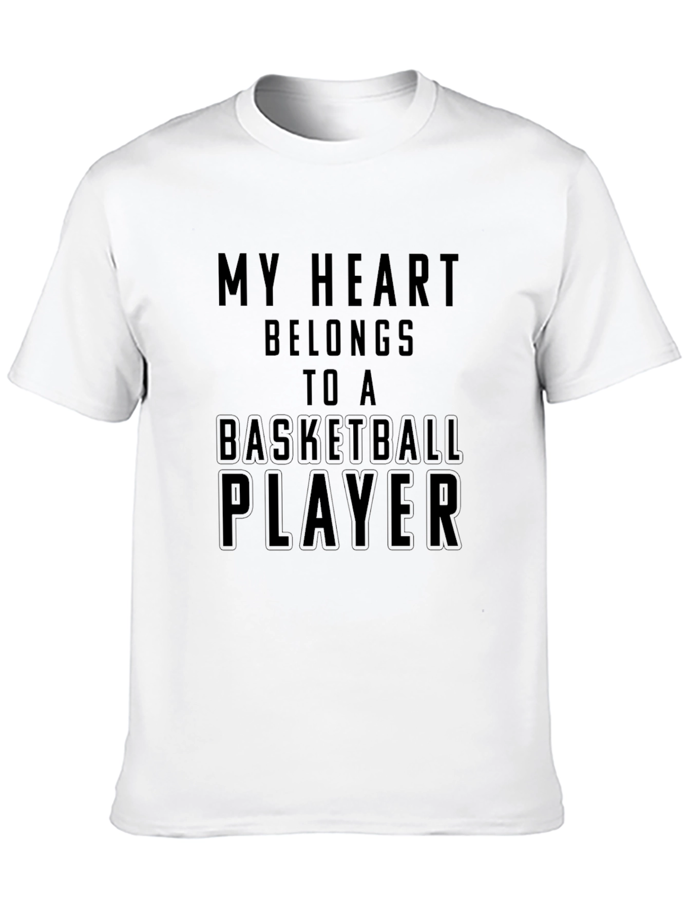 Basketball Player Heart T-Shirt