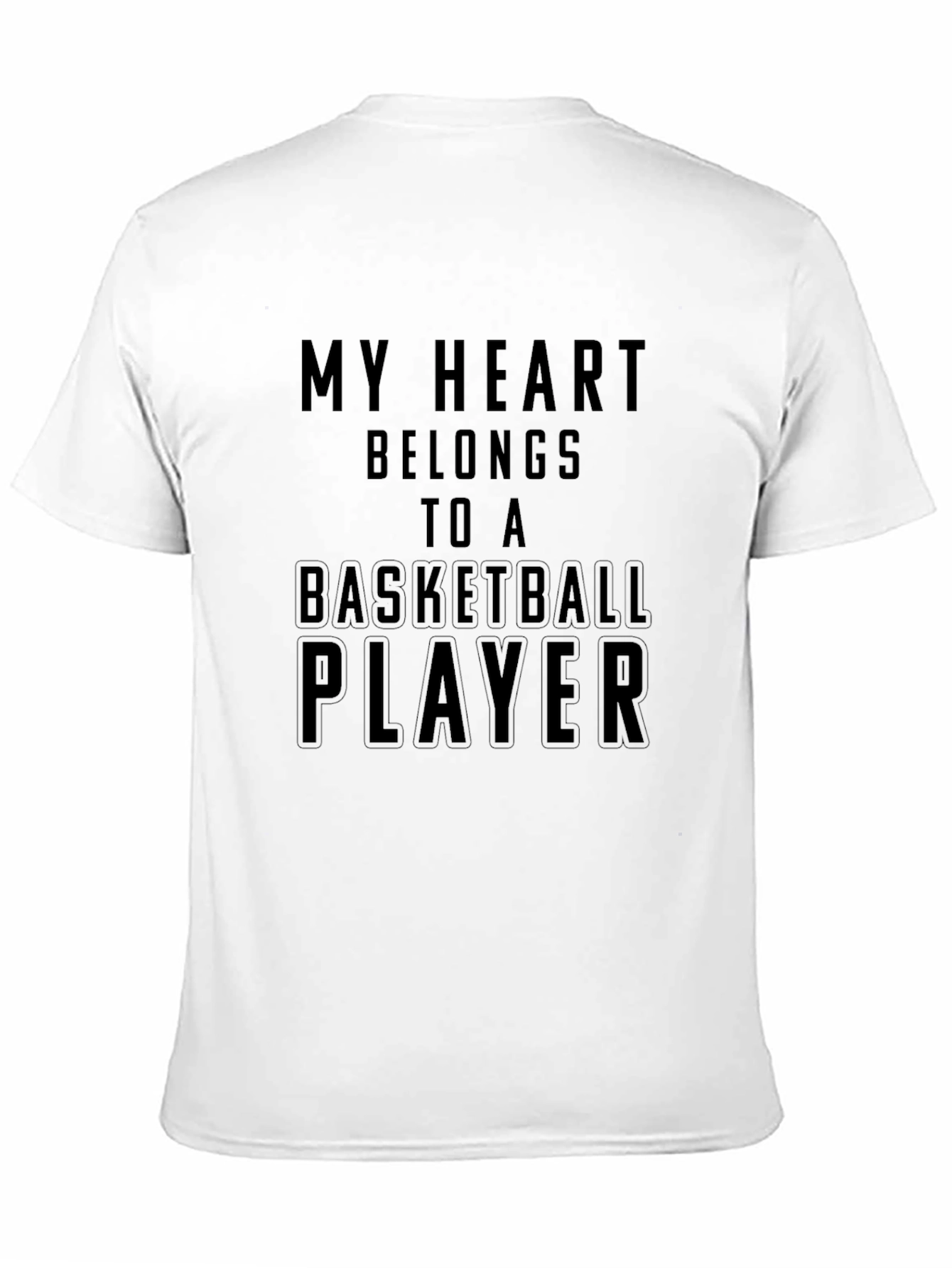 Basketball Player Heart T-Shirt