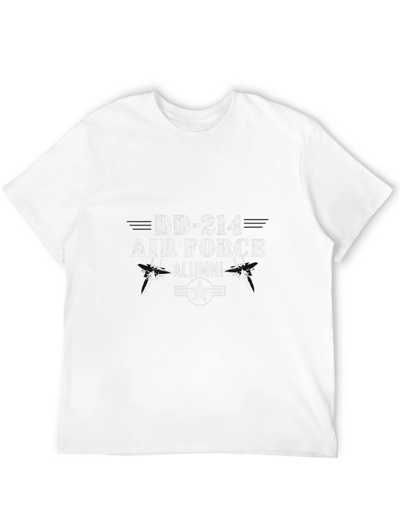 Air Force Alumni DD-214 Black T-Shirt