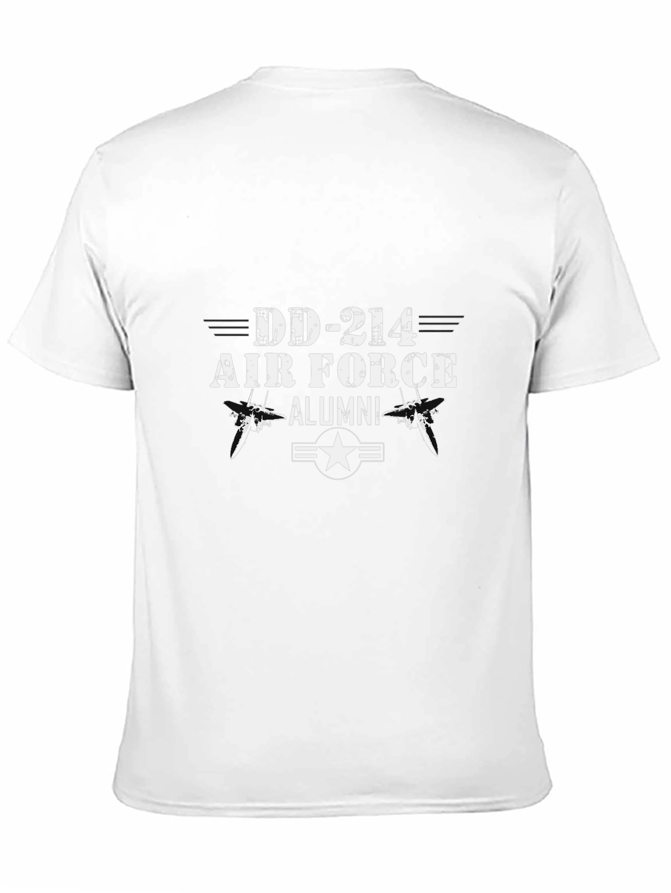 Air Force Alumni DD-214 Black T-Shirt