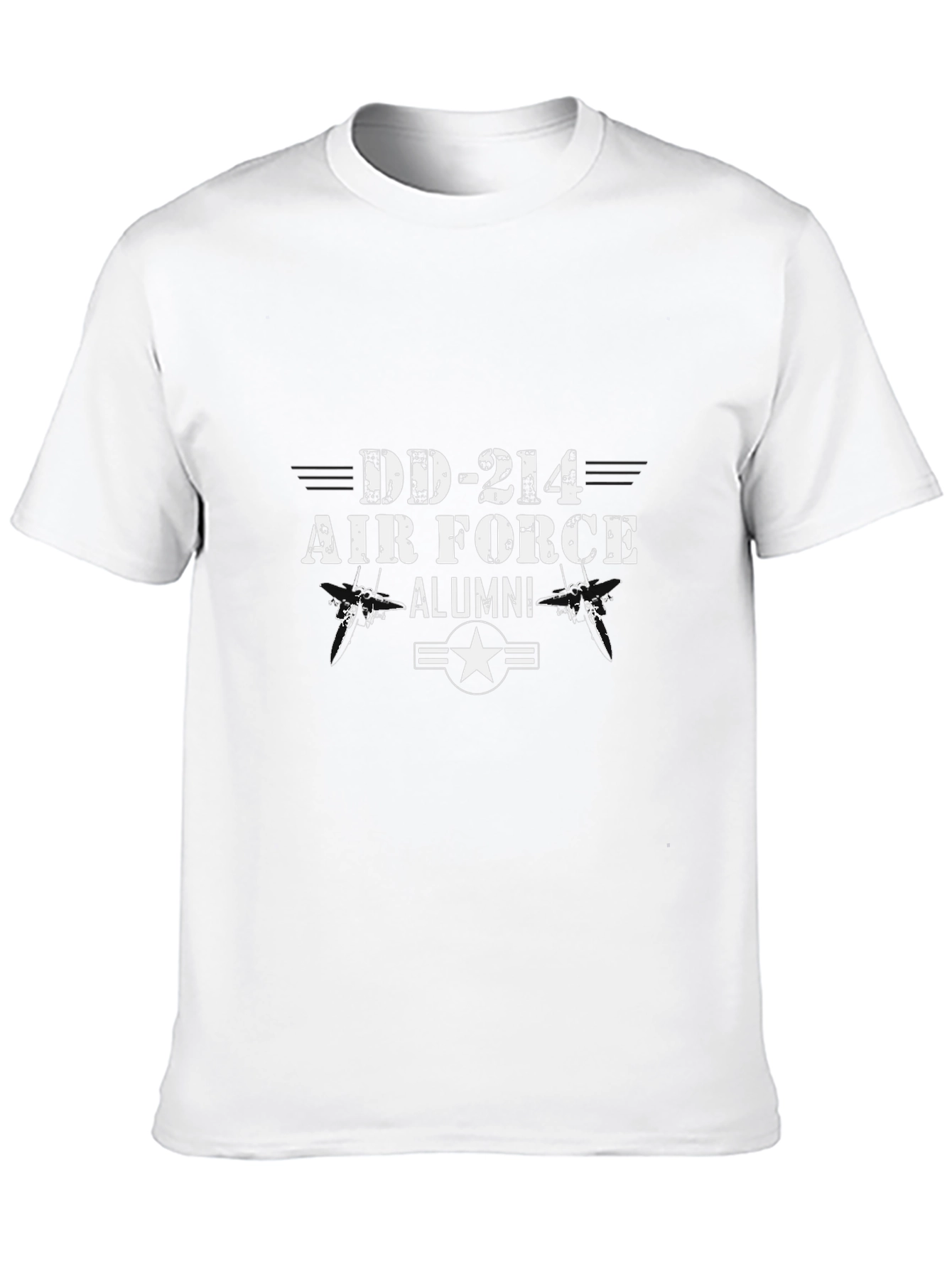 Air Force Alumni DD-214 Black T-Shirt