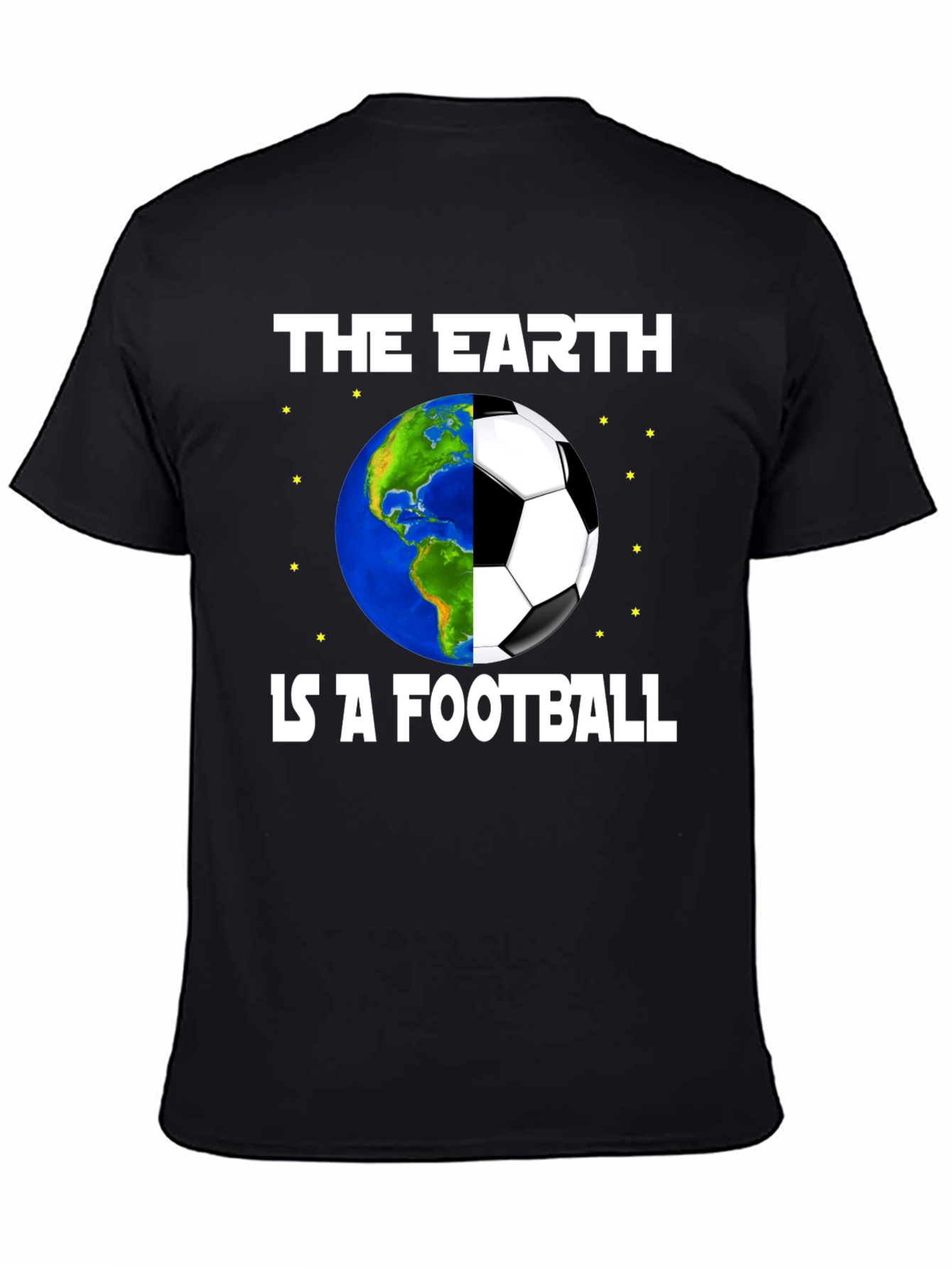 The Earth Is A Football Graphic T-Shirt