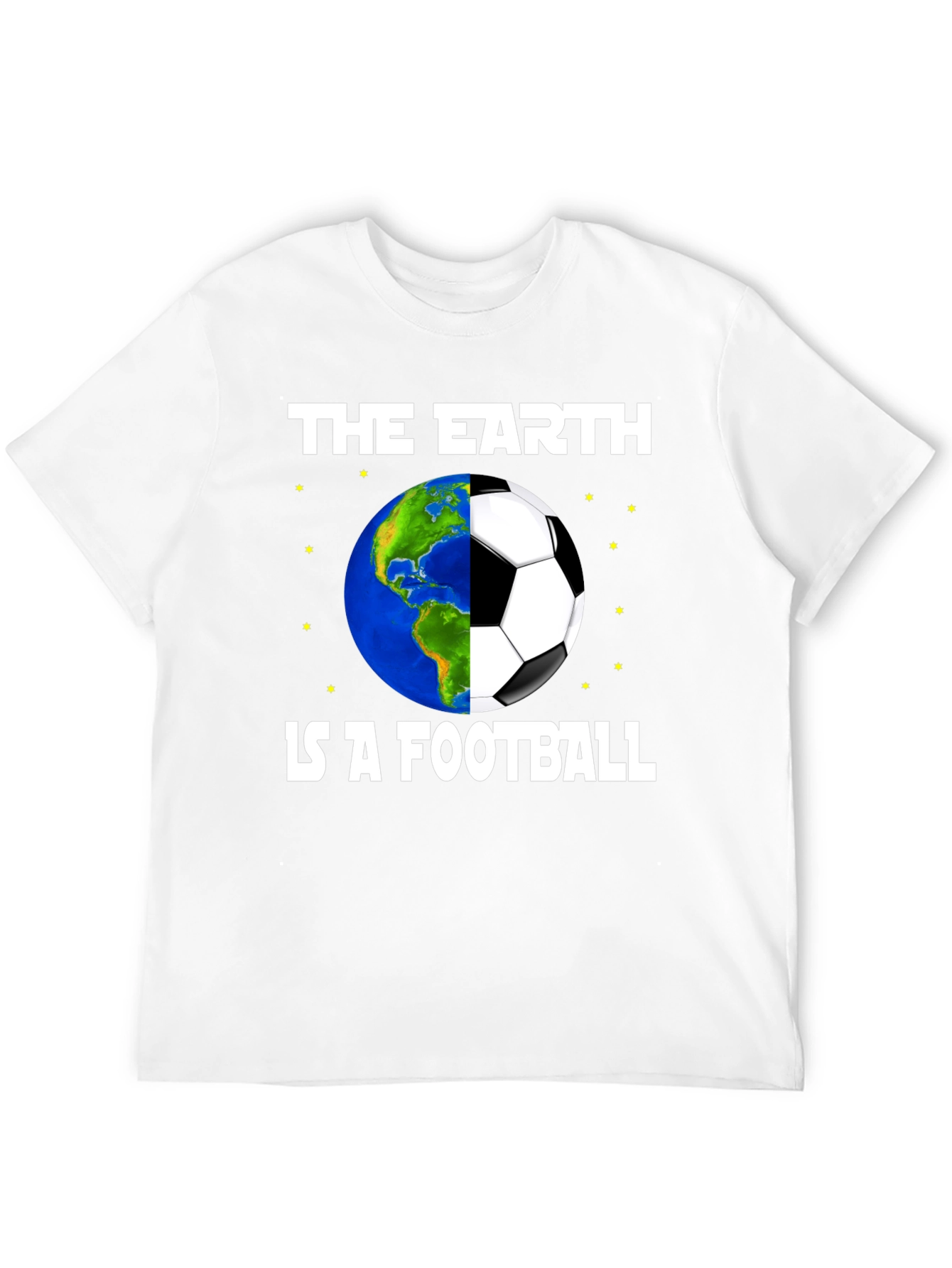 The Earth Is A Football Graphic T-Shirt