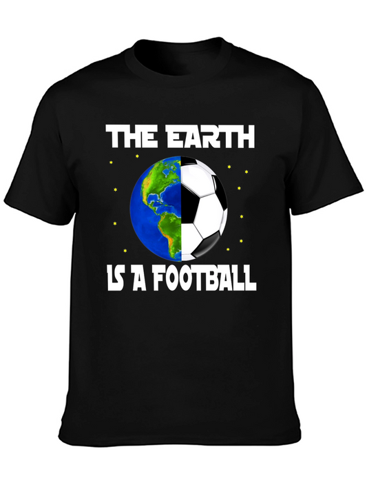 The Earth Is A Football Graphic T-Shirt