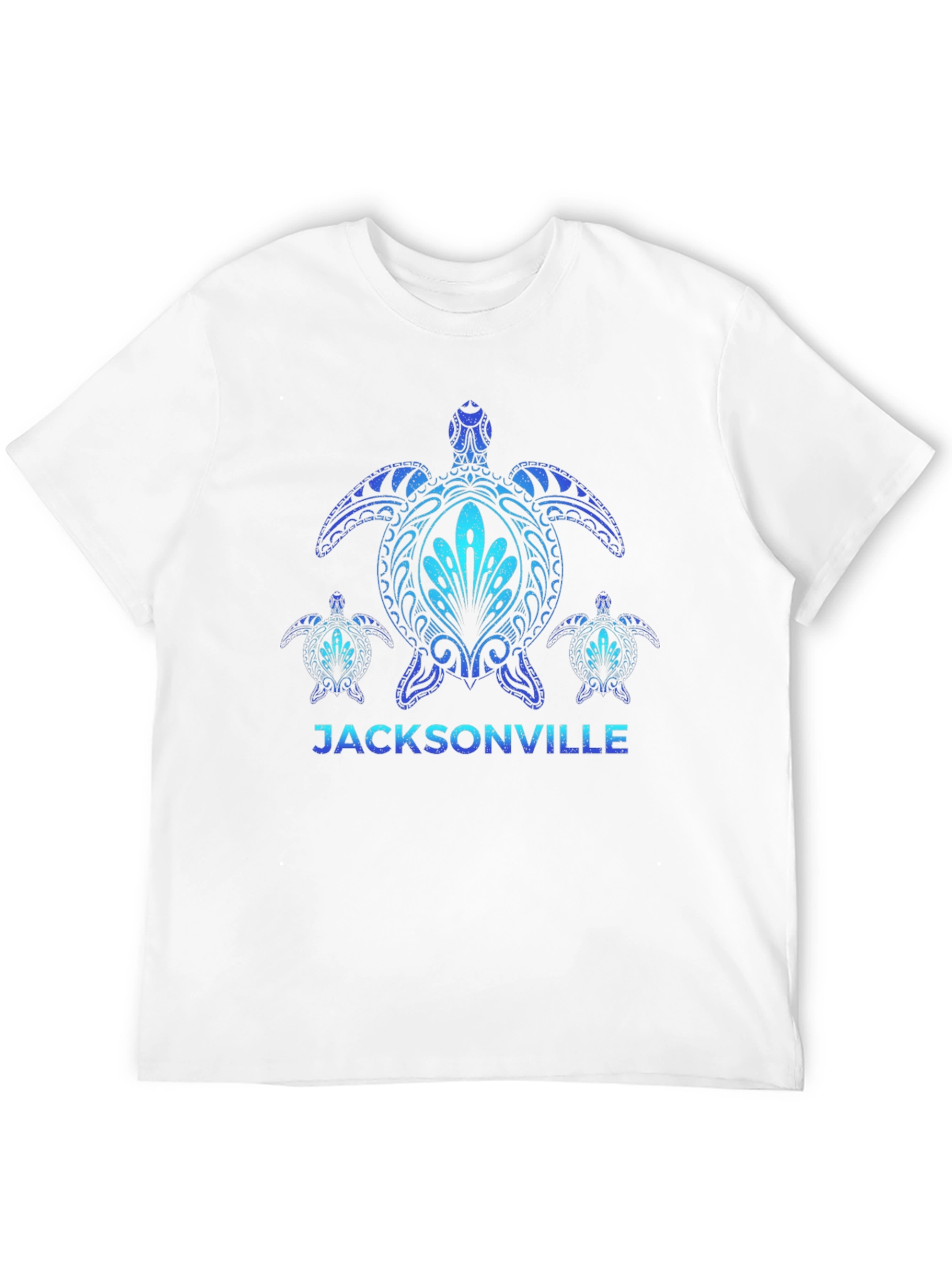 Jacksonville Turtle Graphic T-Shirt - Black