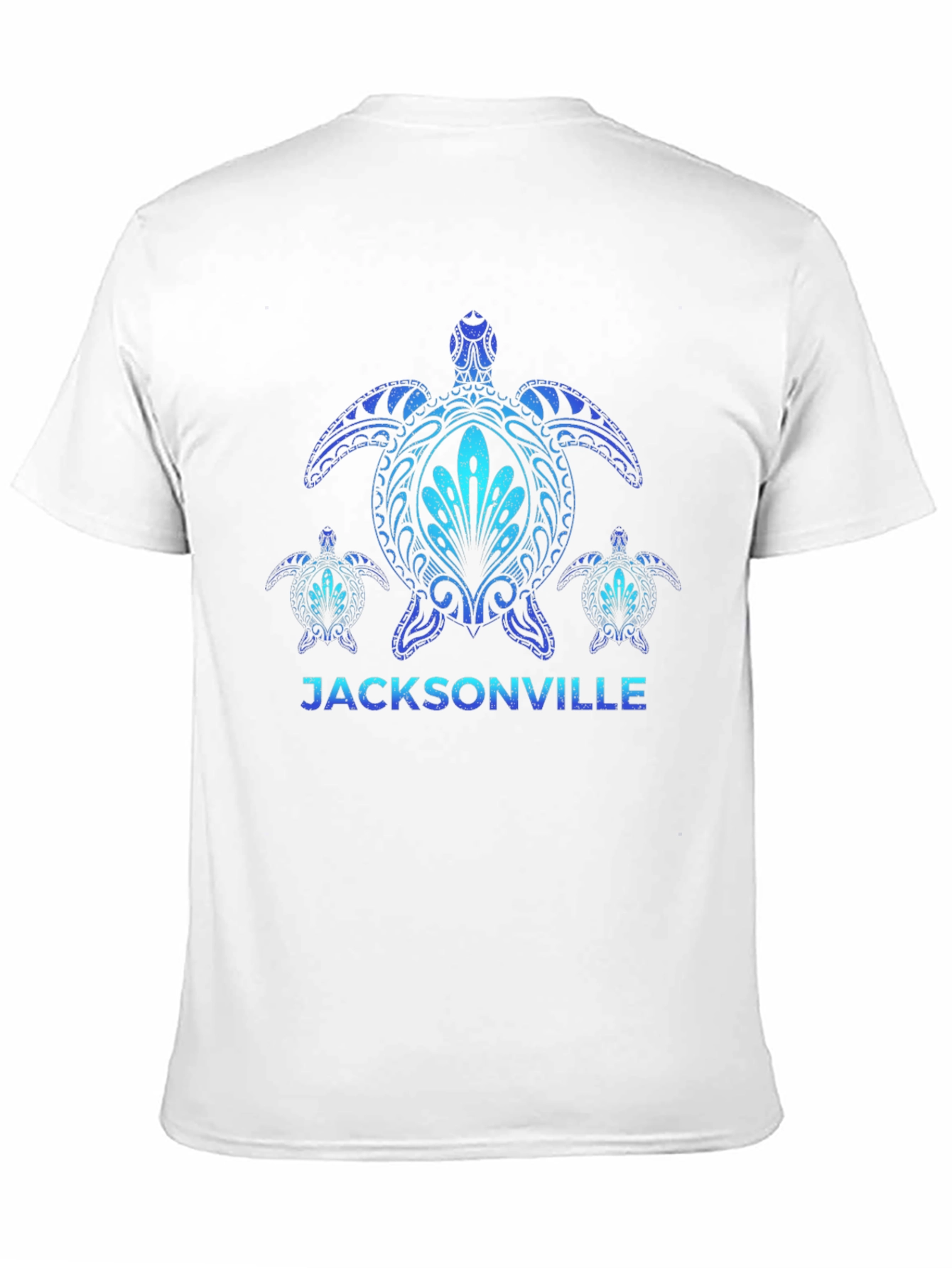 Jacksonville Turtle Graphic T-Shirt - Black