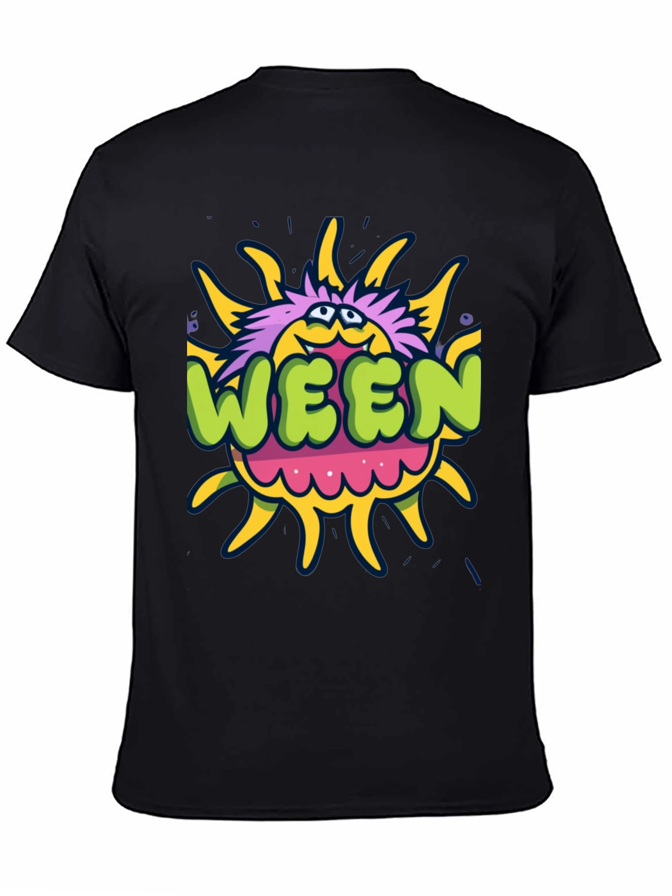 Ween Sun T-Shirt - Black Graphic Tee