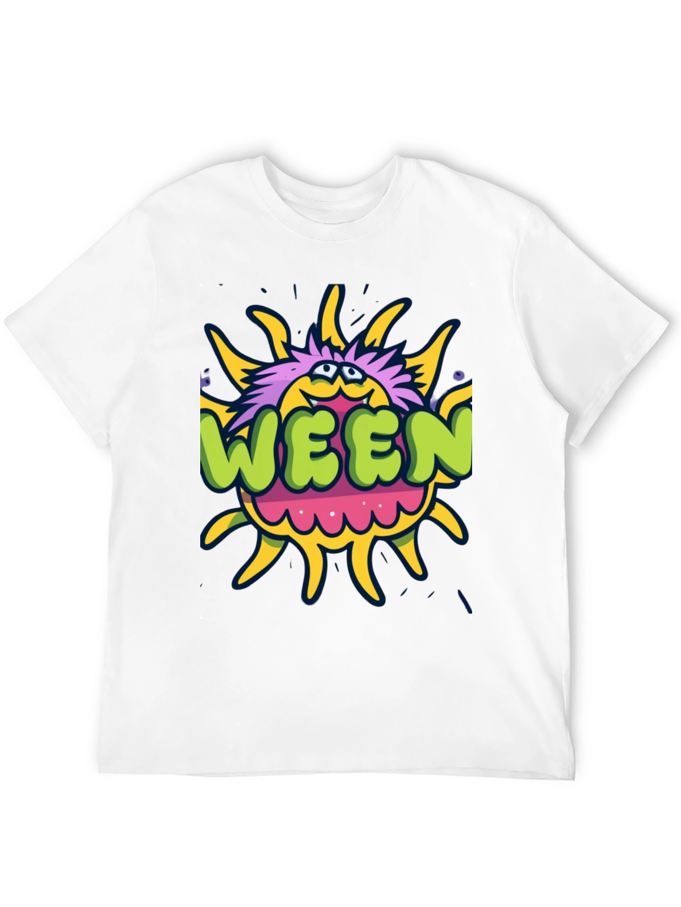 Ween Sun T-Shirt - Black Graphic Tee