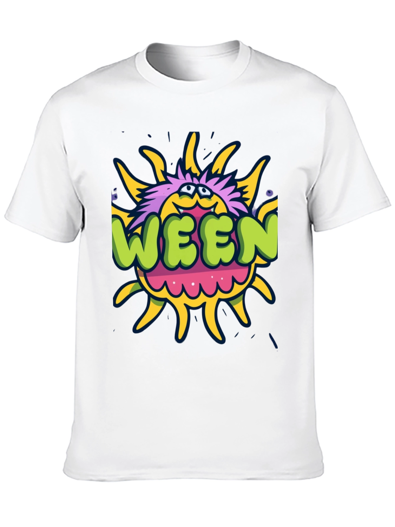 Ween Sun T-Shirt - Black Graphic Tee