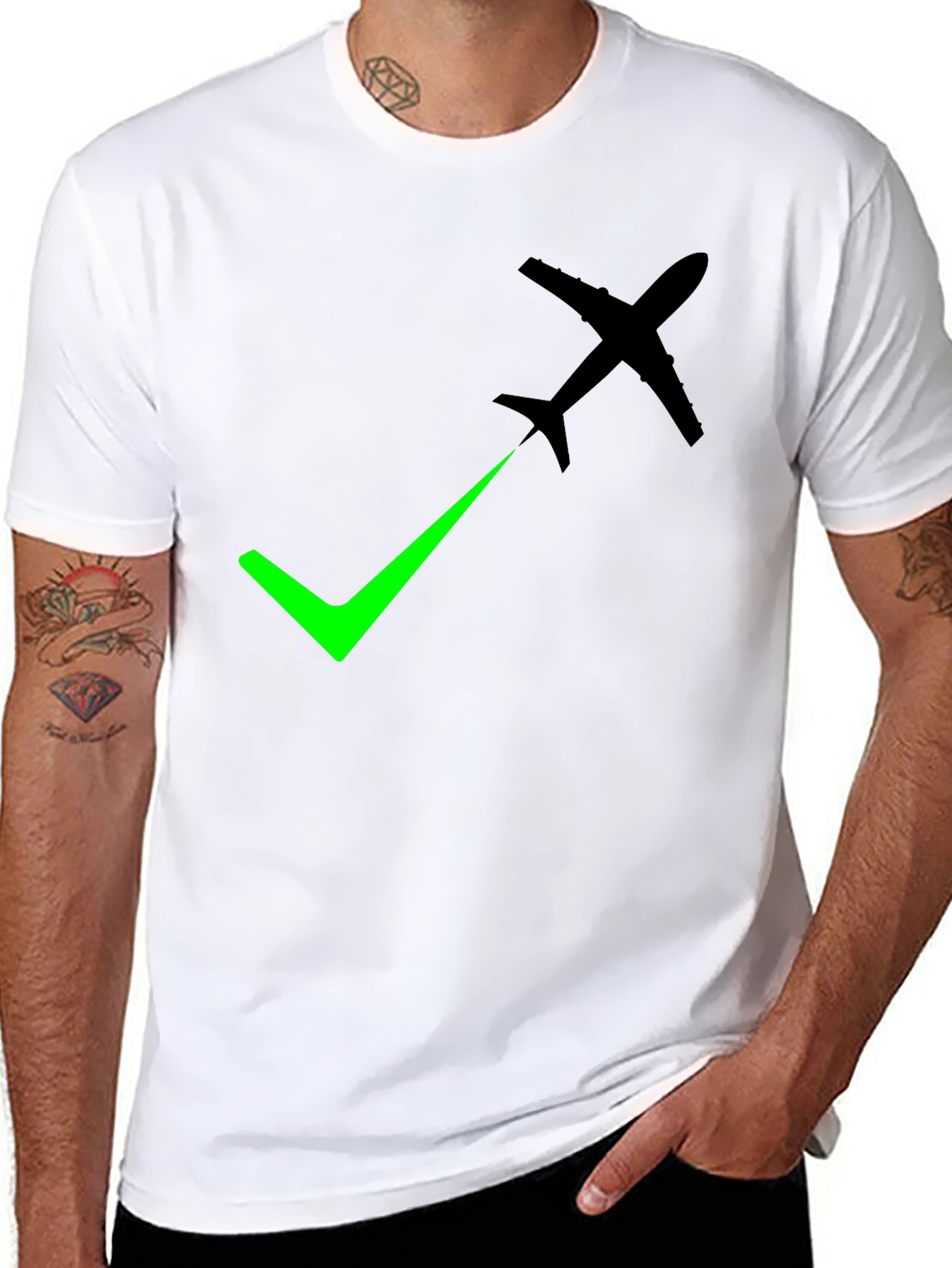 Airplane Mode Activated Mens T-Shirt