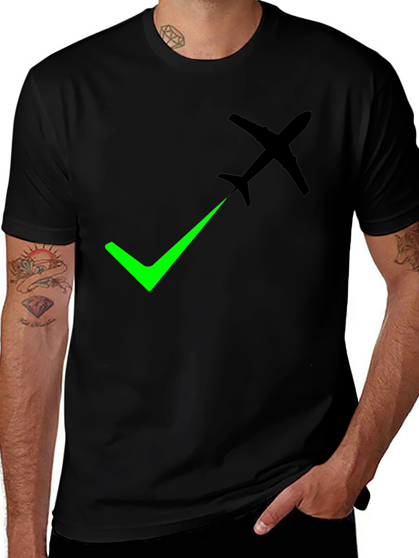 Airplane Mode Activated Mens T-Shirt