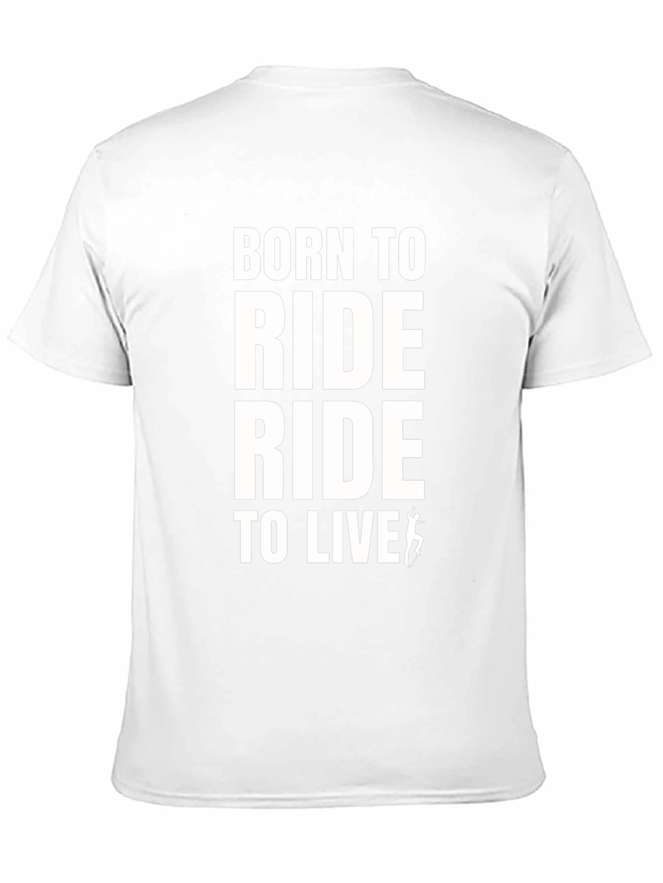 Born To Ride Black Graphic Tee