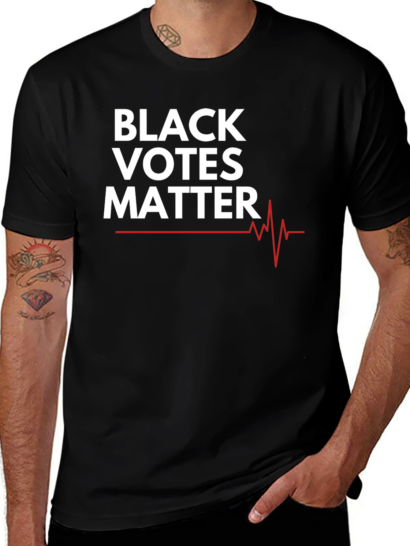 Black Votes Matter Graphic T-Shirt