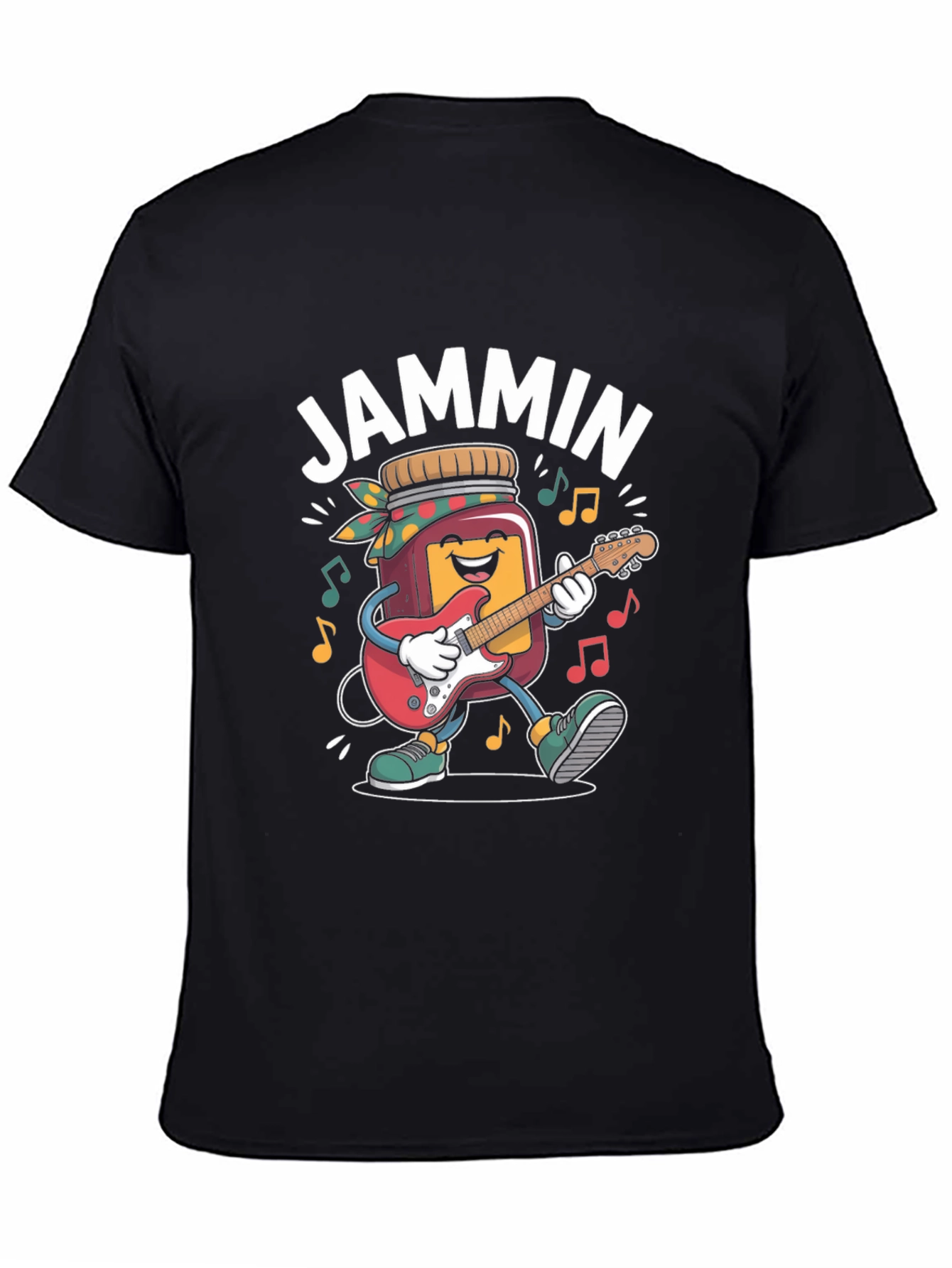Jammin T-Shirt - Musical Cartoon Graphic Tee