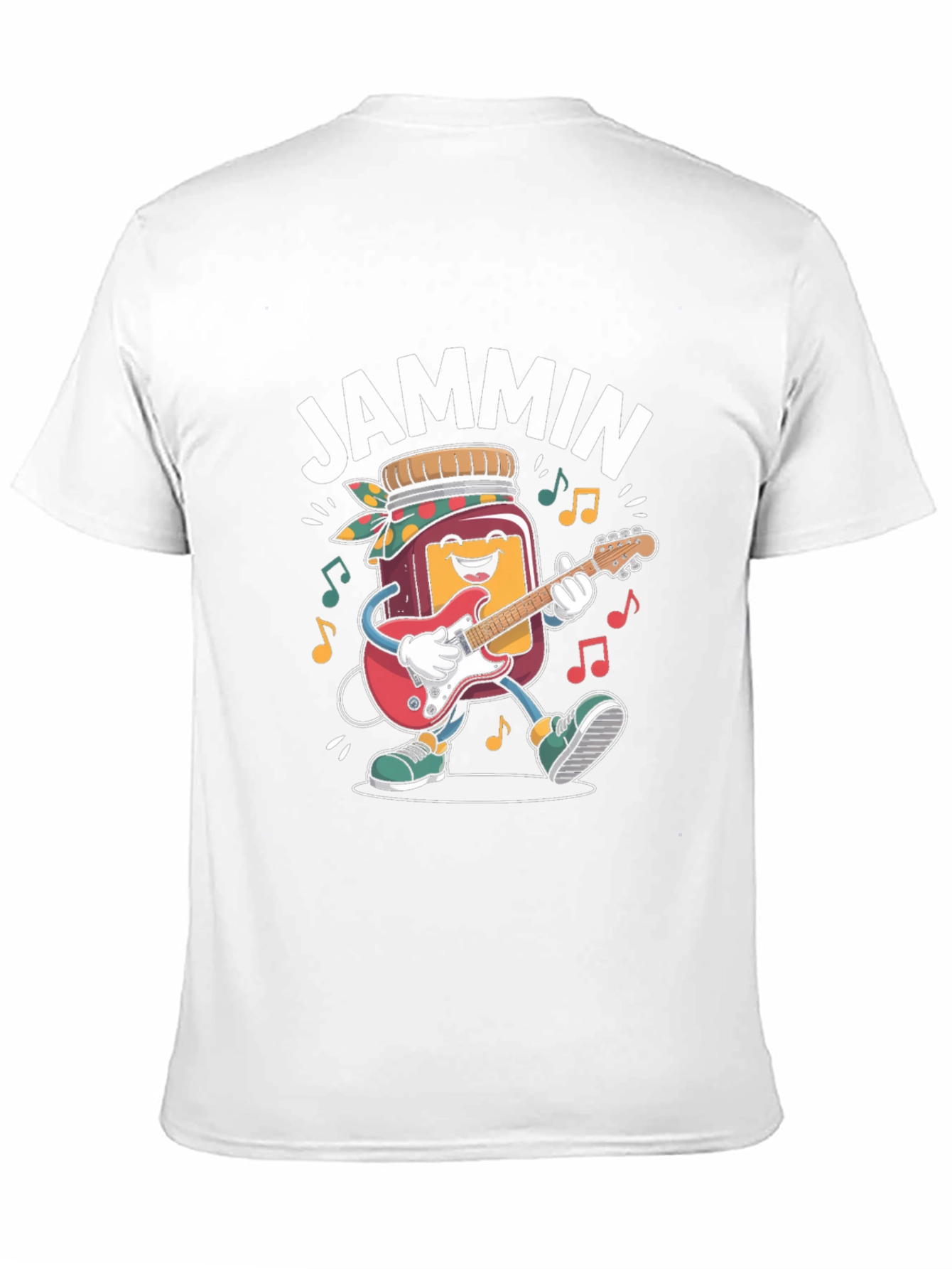 Jammin T-Shirt - Musical Cartoon Graphic Tee
