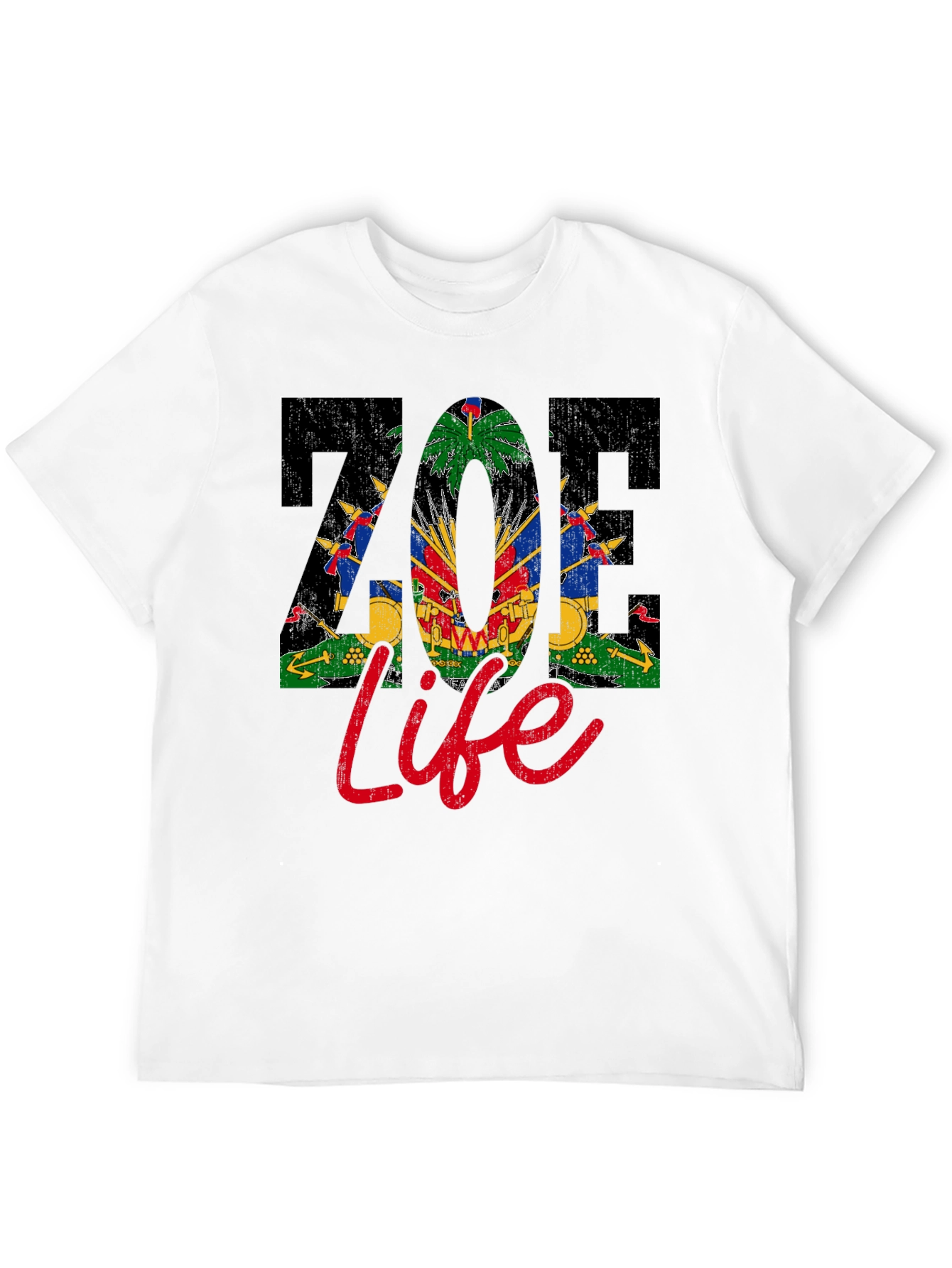 Haitian Pride T-Shirt - ZOE Life Tee