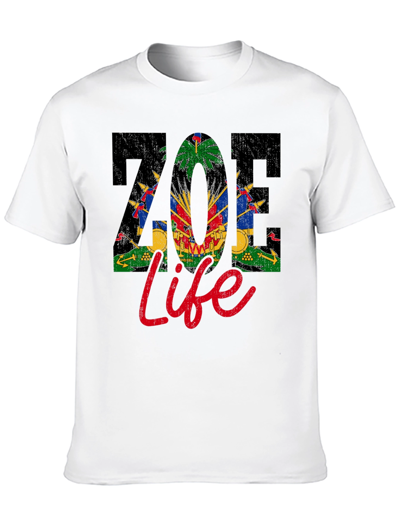 Haitian Pride T-Shirt - ZOE Life Tee