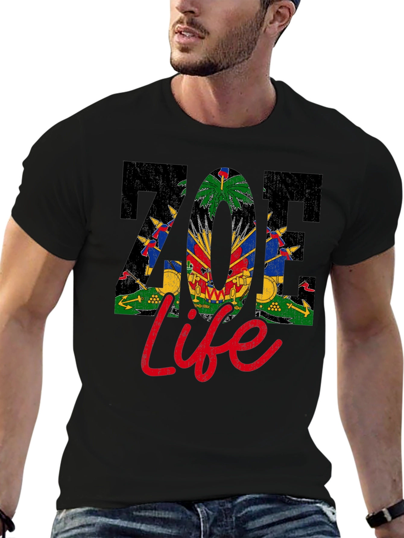 Haitian Pride T-Shirt - ZOE Life Tee