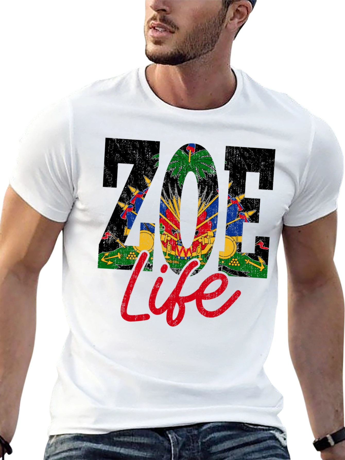 Haitian Pride T-Shirt - ZOE Life Tee