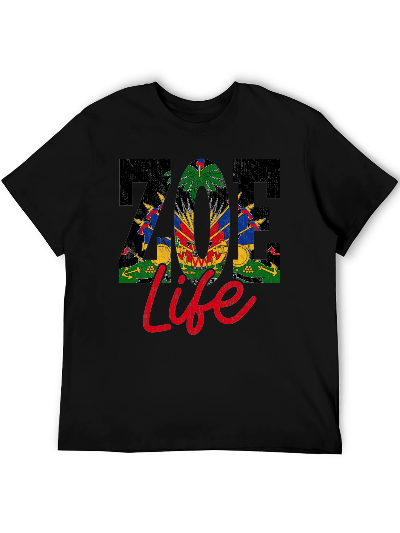 Haitian Pride T-Shirt - ZOE Life Tee