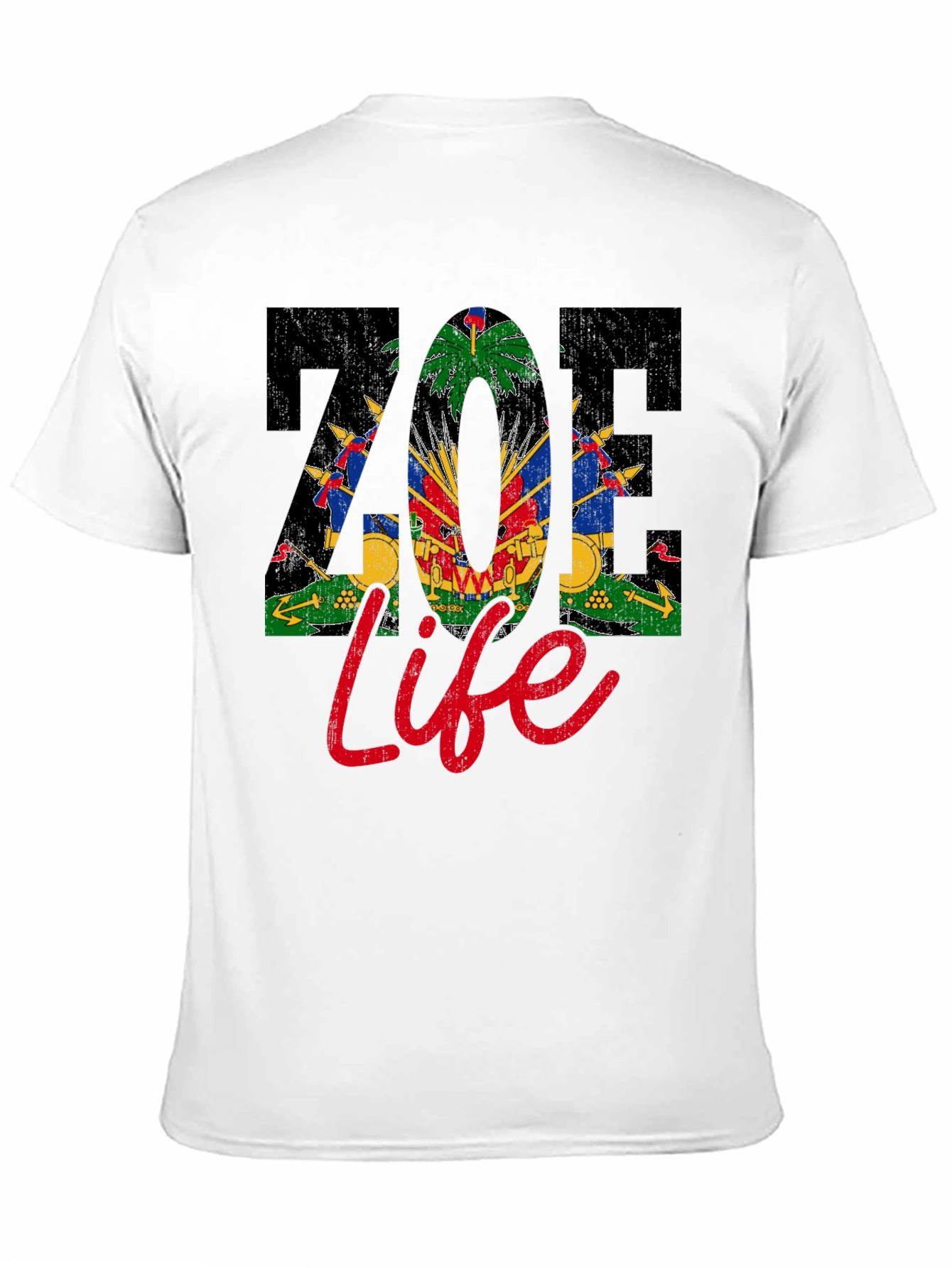 Haitian Pride T-Shirt - ZOE Life Tee