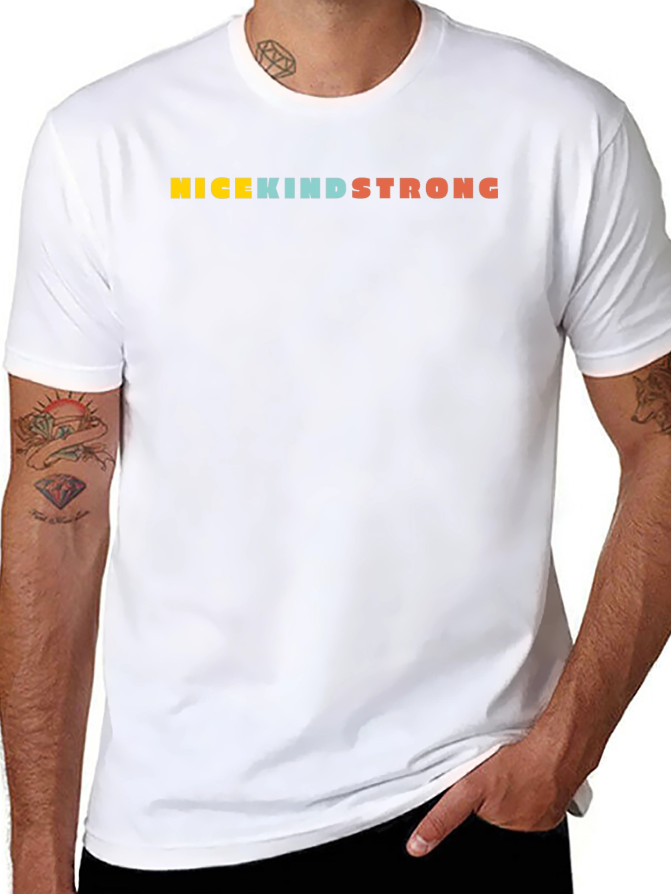 Nice Kind Strong Graphic Tee - Unisex