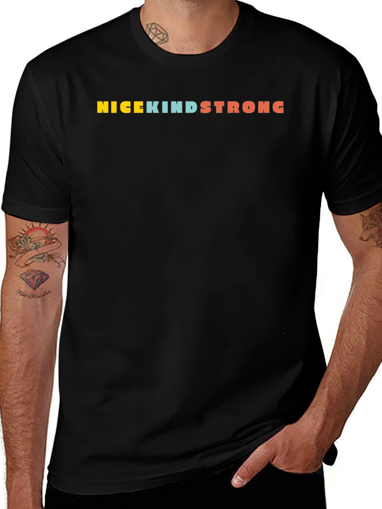 Nice Kind Strong Graphic Tee - Unisex