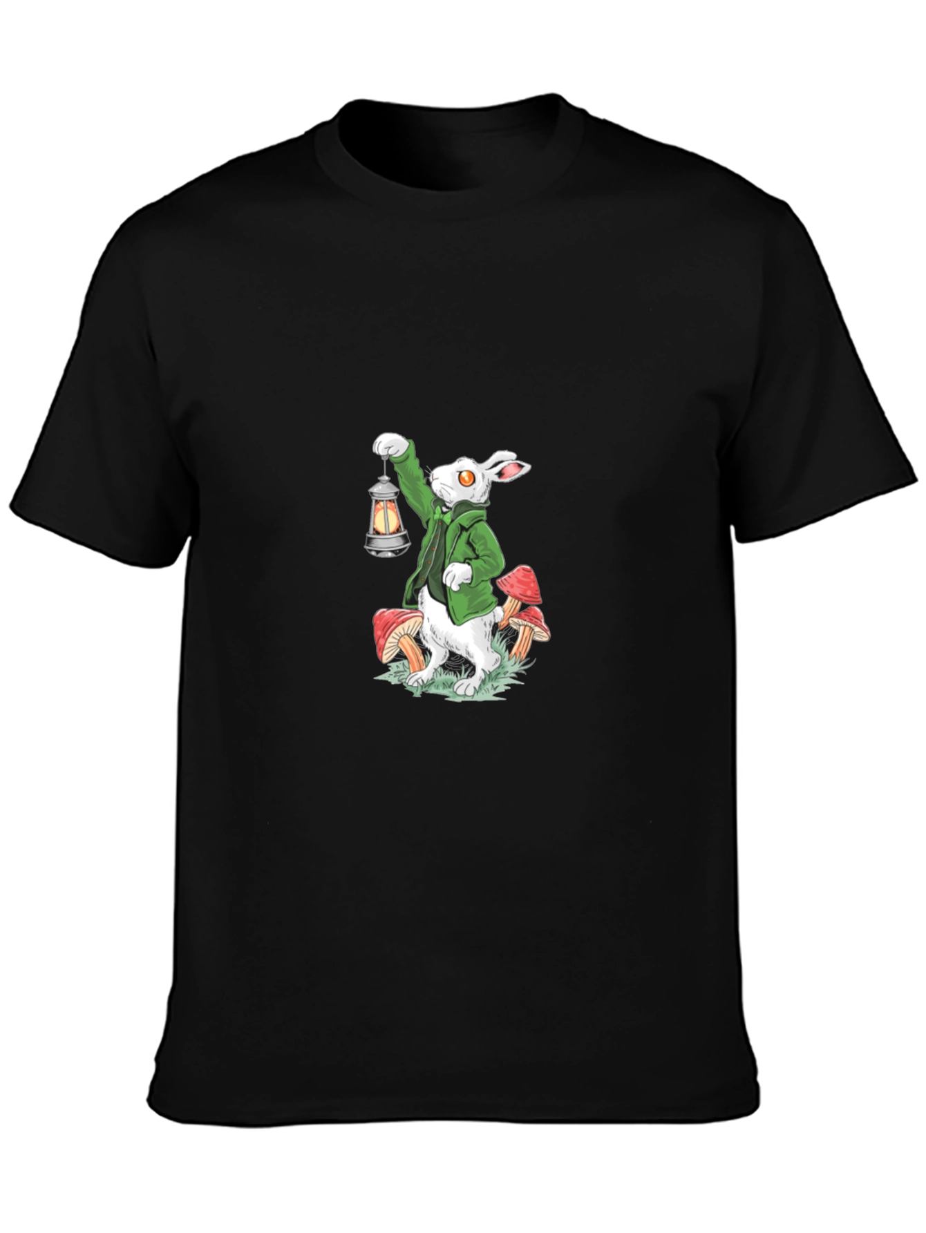 Rabbit with Lantern Graphic Tee