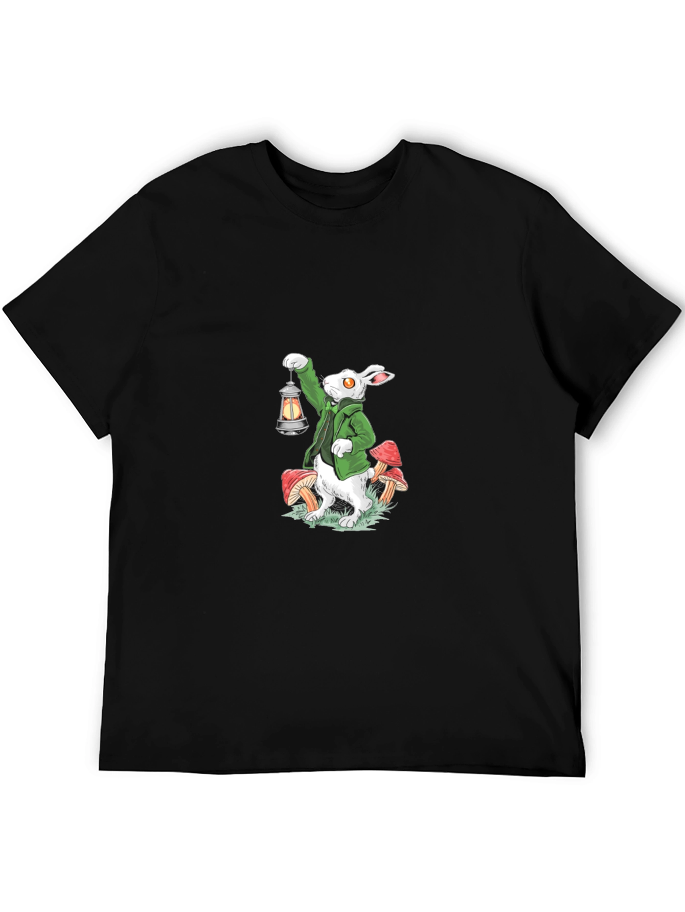 Rabbit with Lantern Graphic Tee