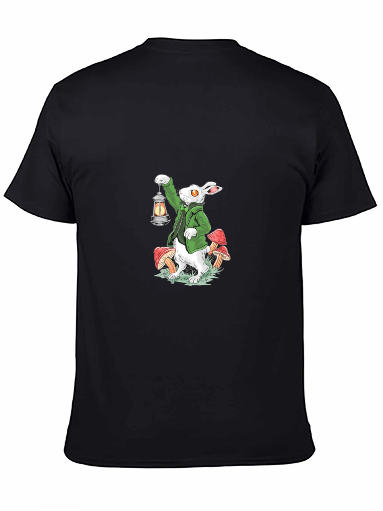 Rabbit with Lantern Graphic Tee