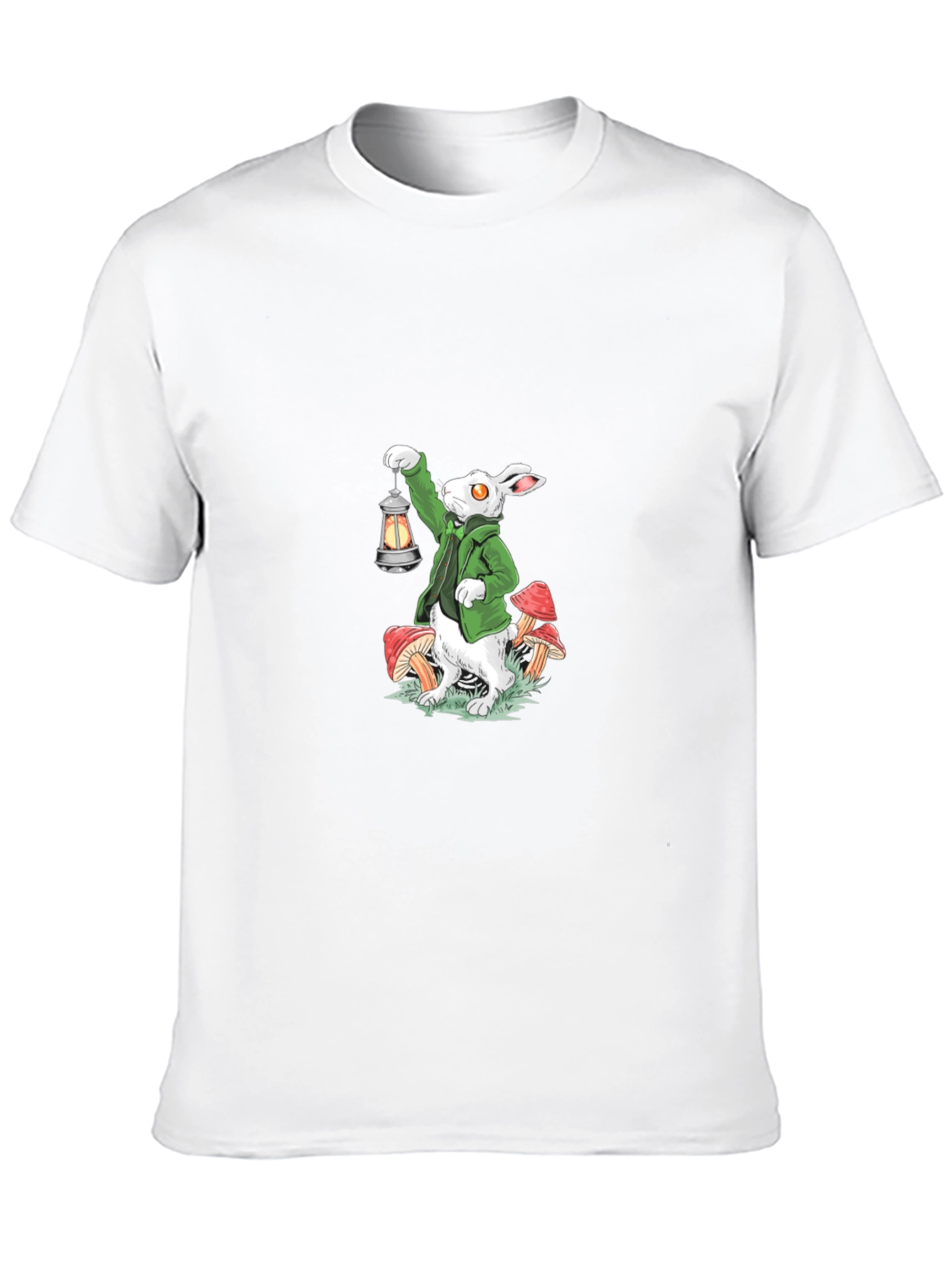 Rabbit with Lantern Graphic Tee