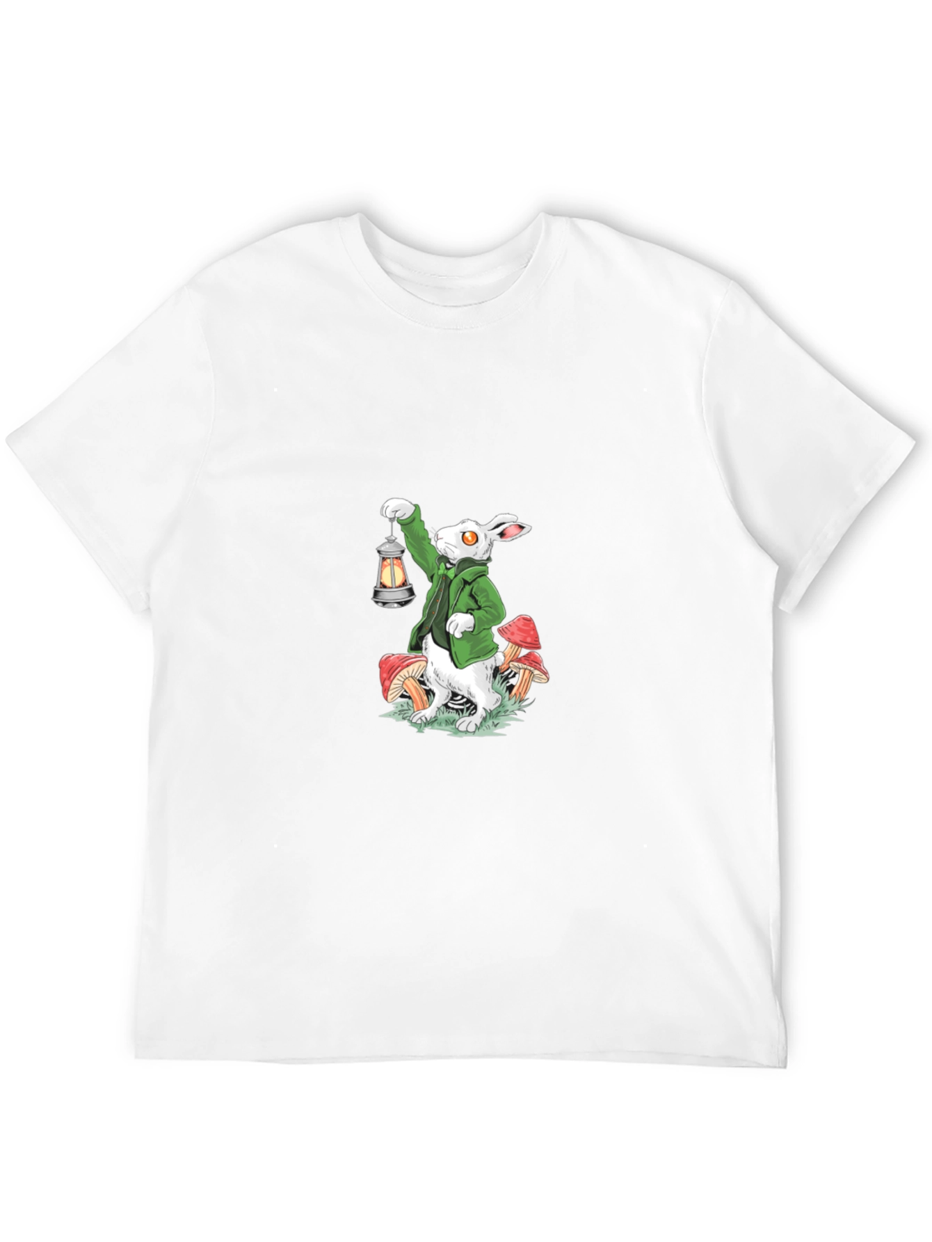 Rabbit with Lantern Graphic Tee