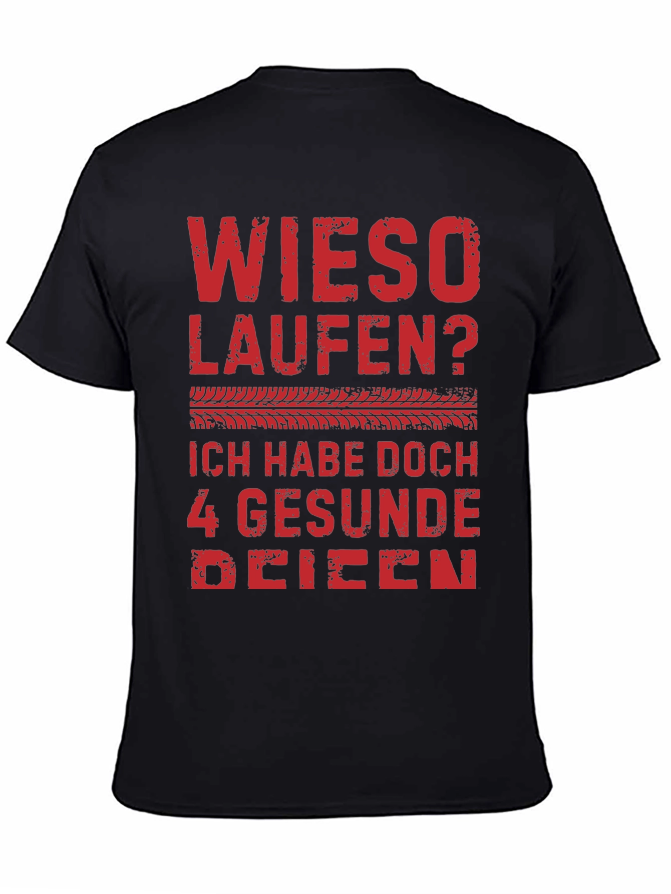 Wieso Laufen? 4 Gesunde Reifen Graphic Tee