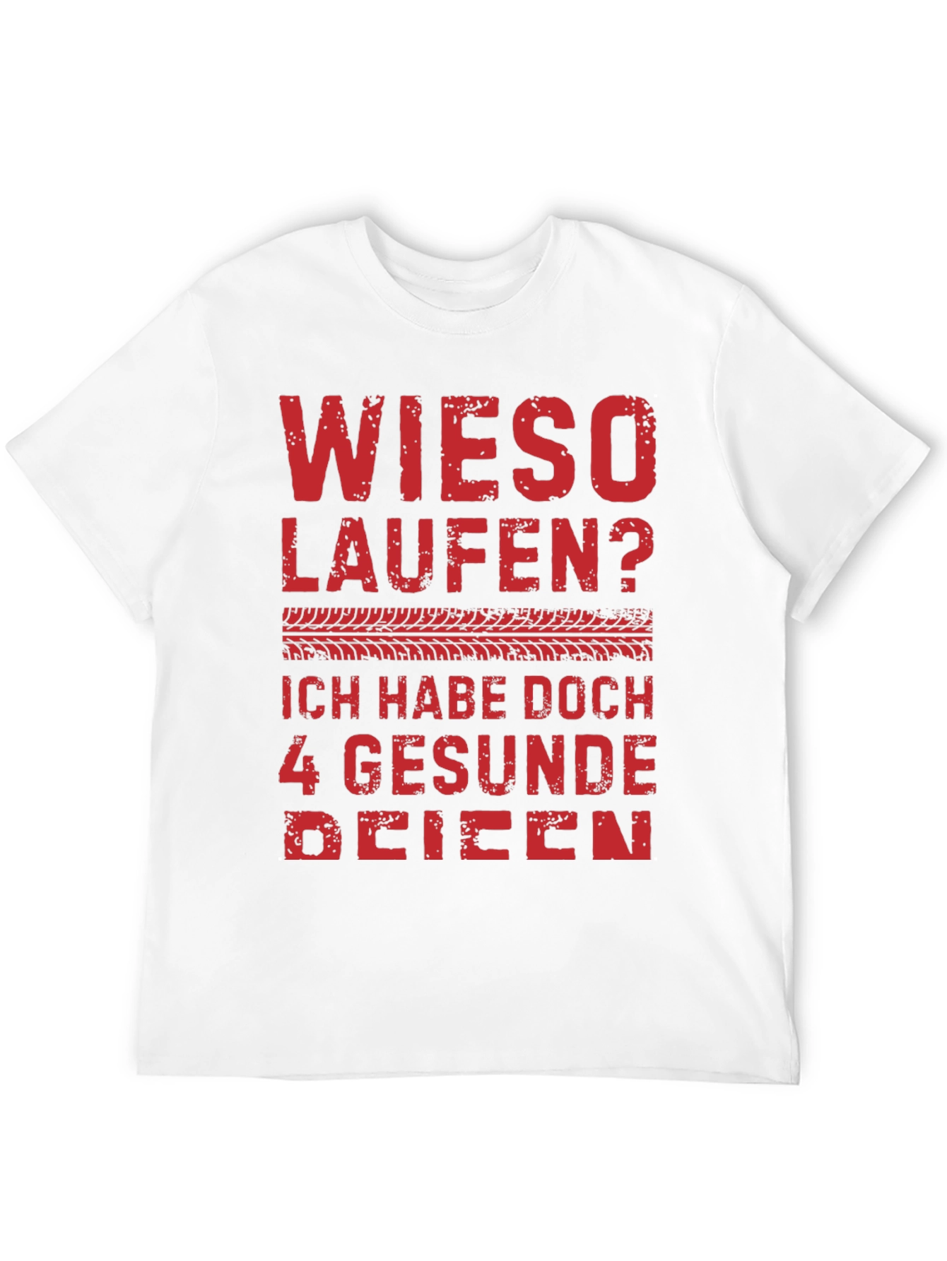 Wieso Laufen? 4 Gesunde Reifen Graphic Tee