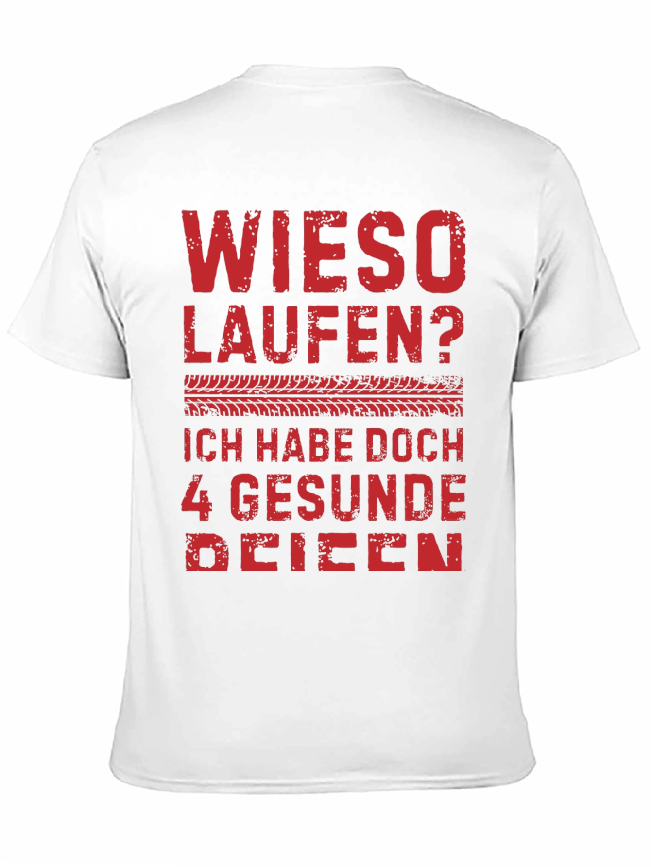 Wieso Laufen? 4 Gesunde Reifen Graphic Tee