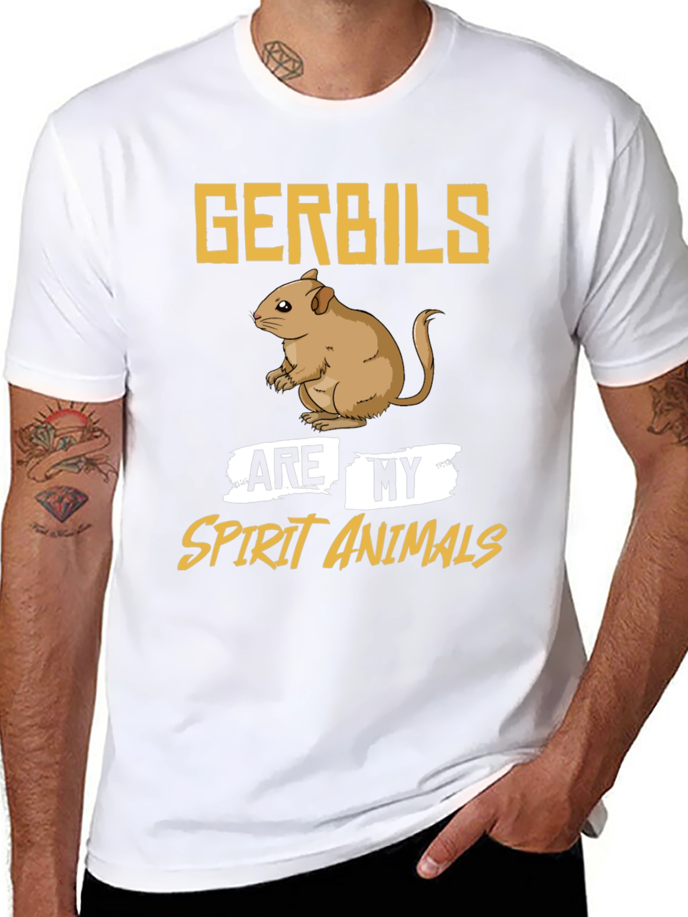 Gerbil Spirit Animal T-Shirt