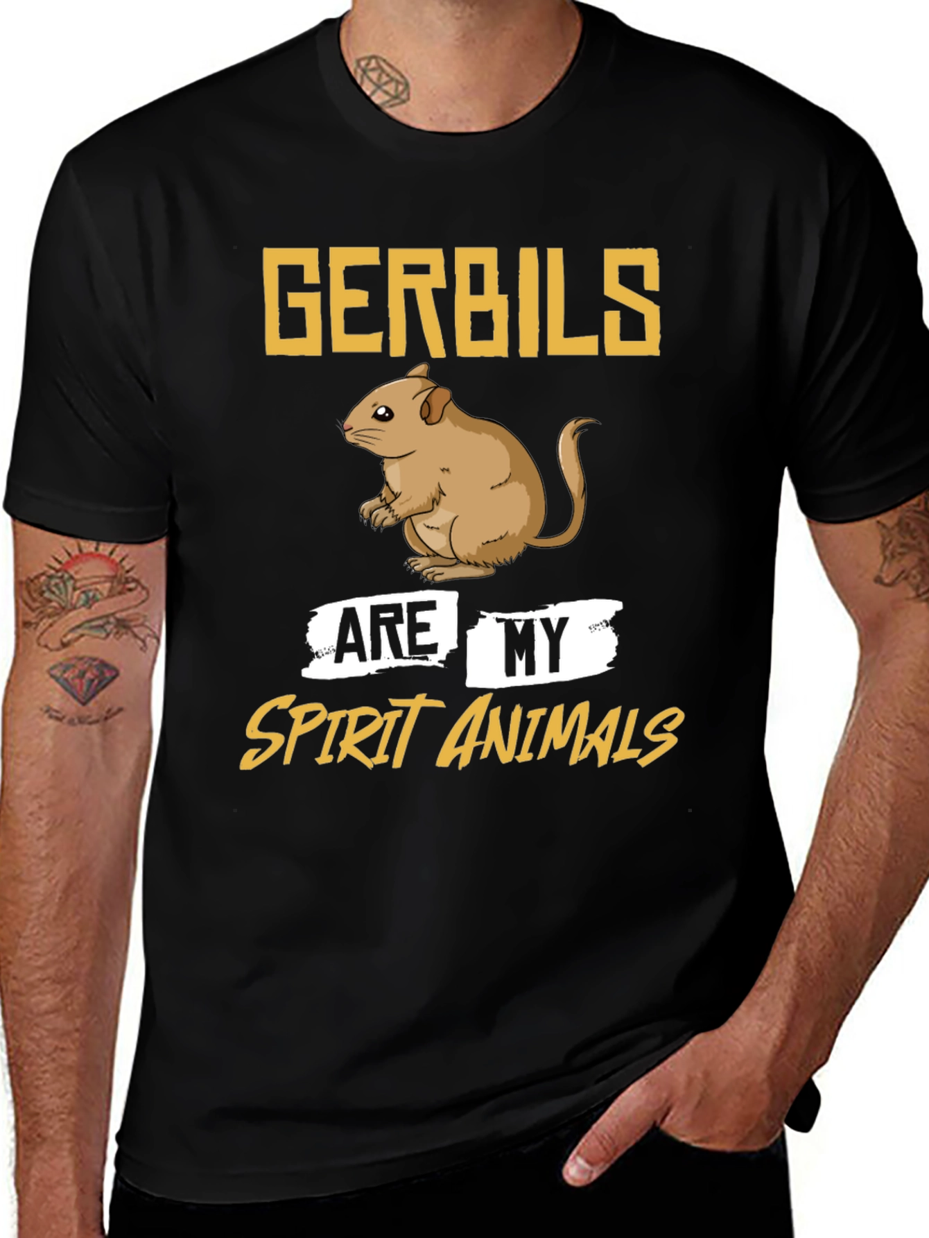 Gerbil Spirit Animal T-Shirt