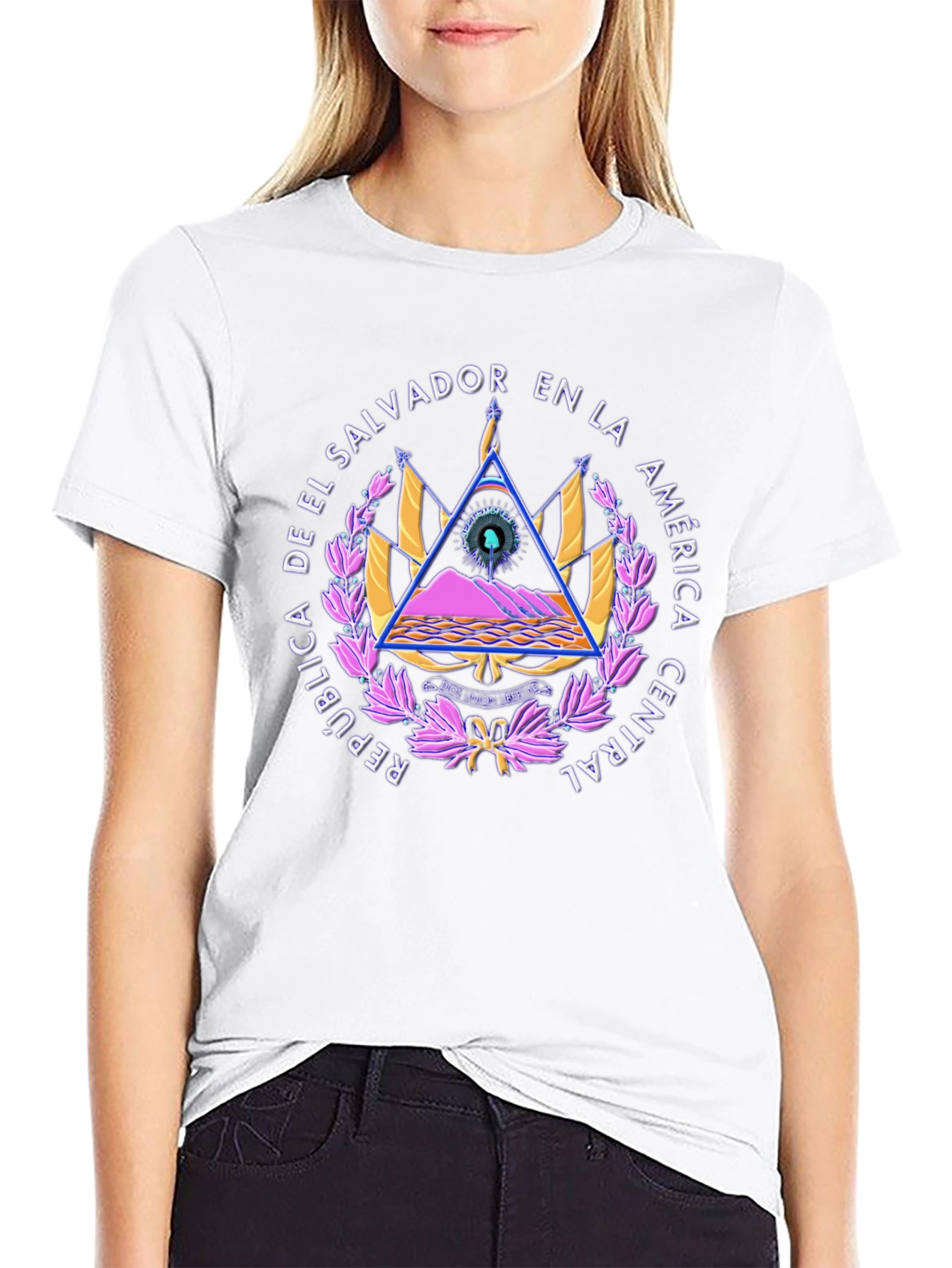 El Salvador Seal T-Shirt - Vibrant Graphic Tee