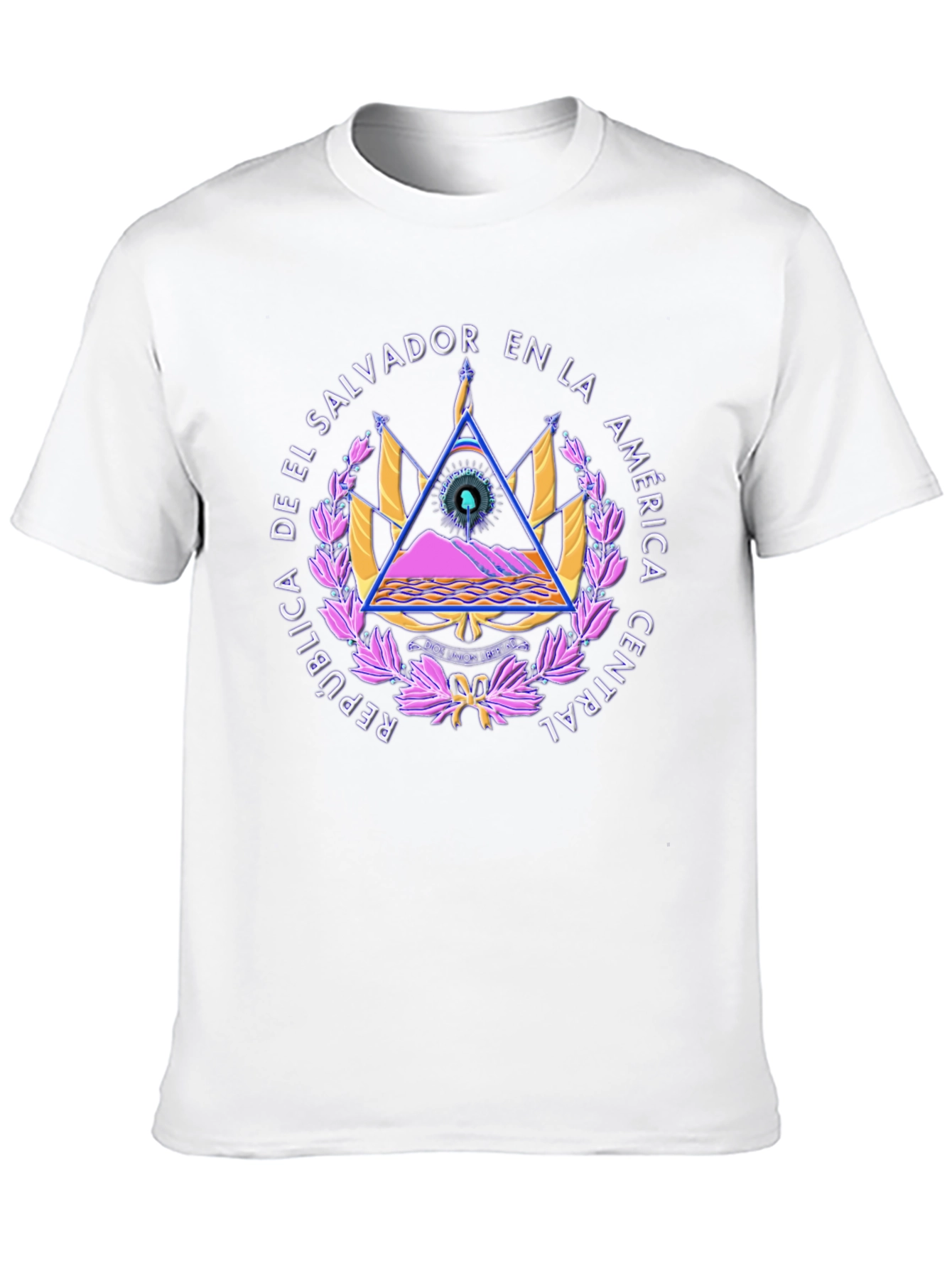 El Salvador Seal T-Shirt - Vibrant Graphic Tee