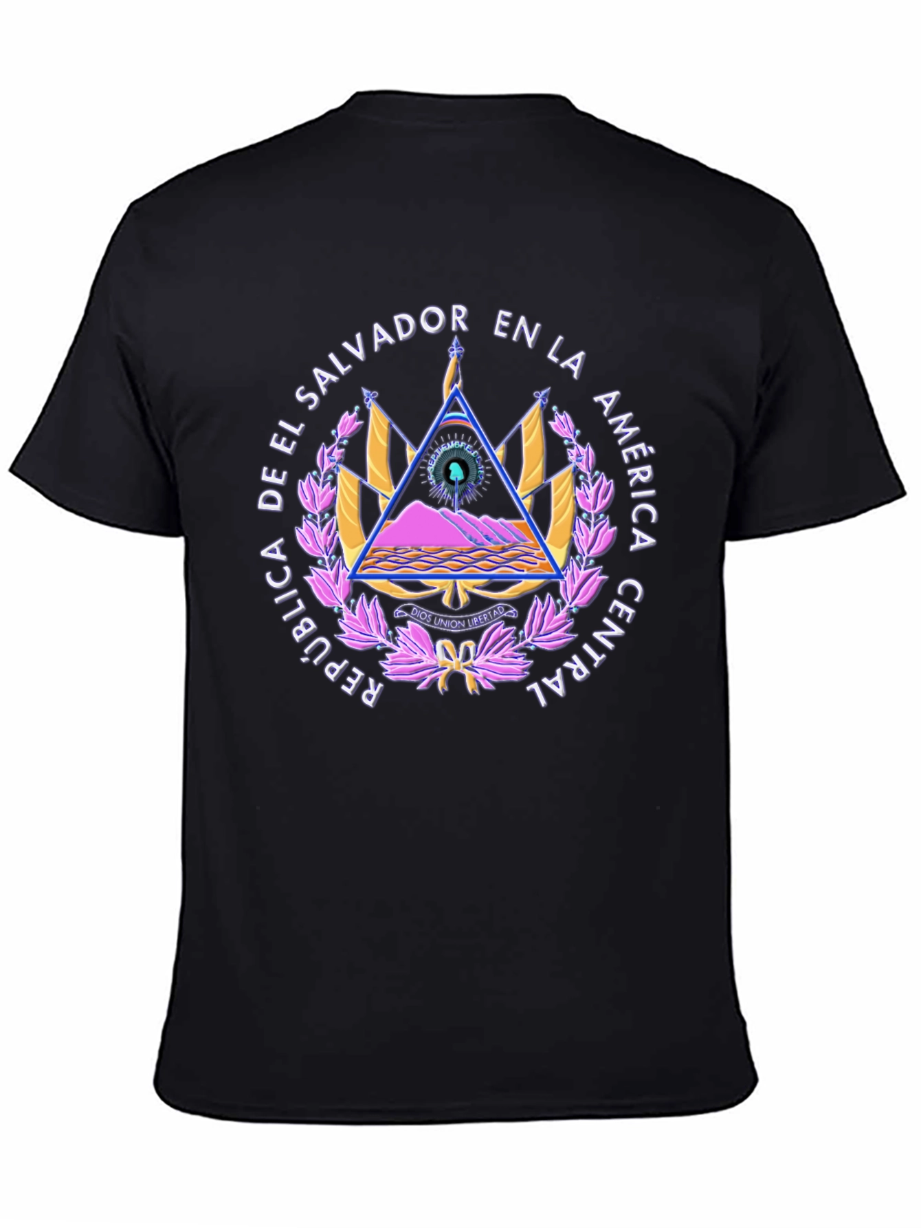 El Salvador Seal T-Shirt - Vibrant Graphic Tee