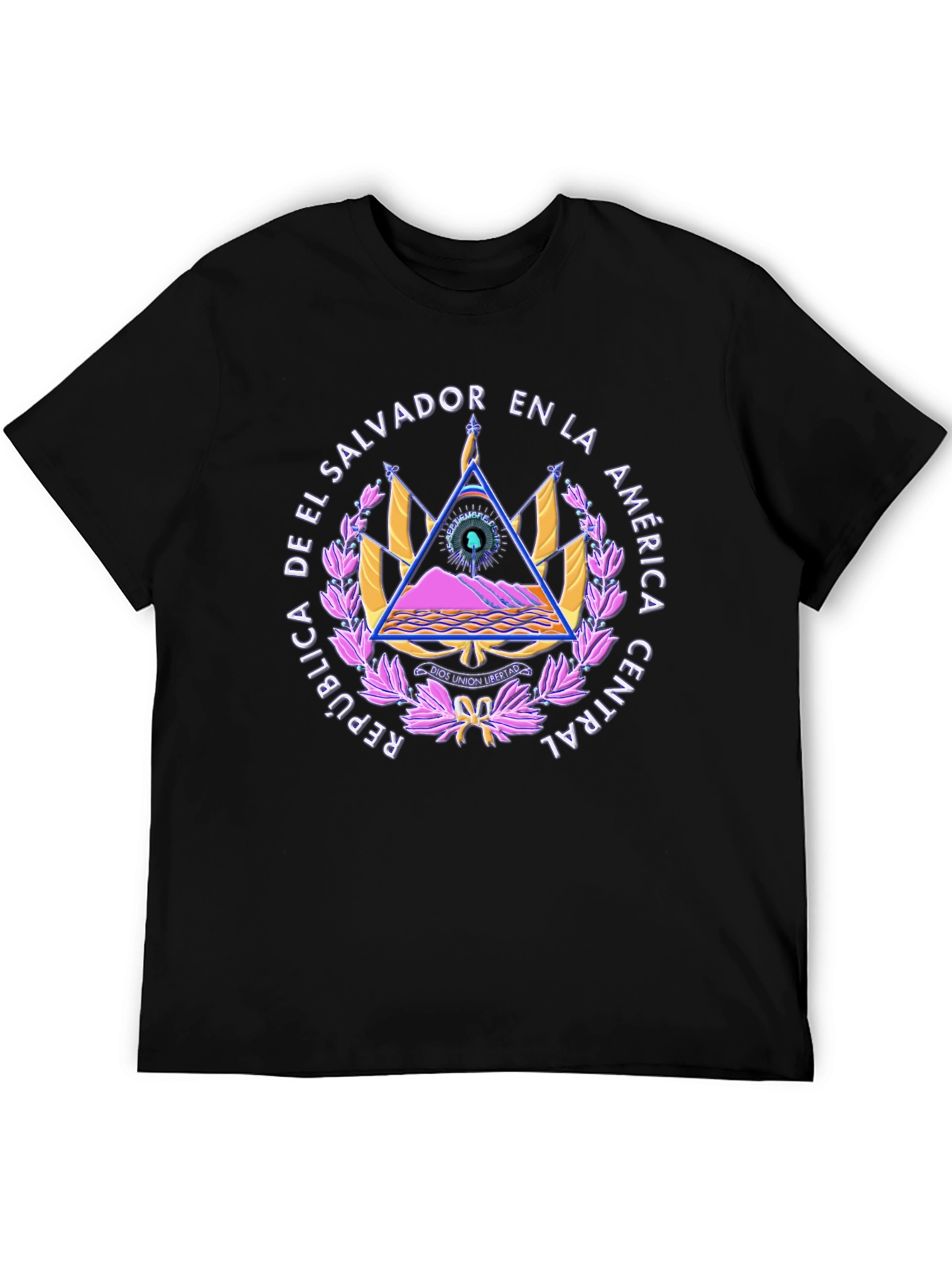 El Salvador Seal T-Shirt - Vibrant Graphic Tee