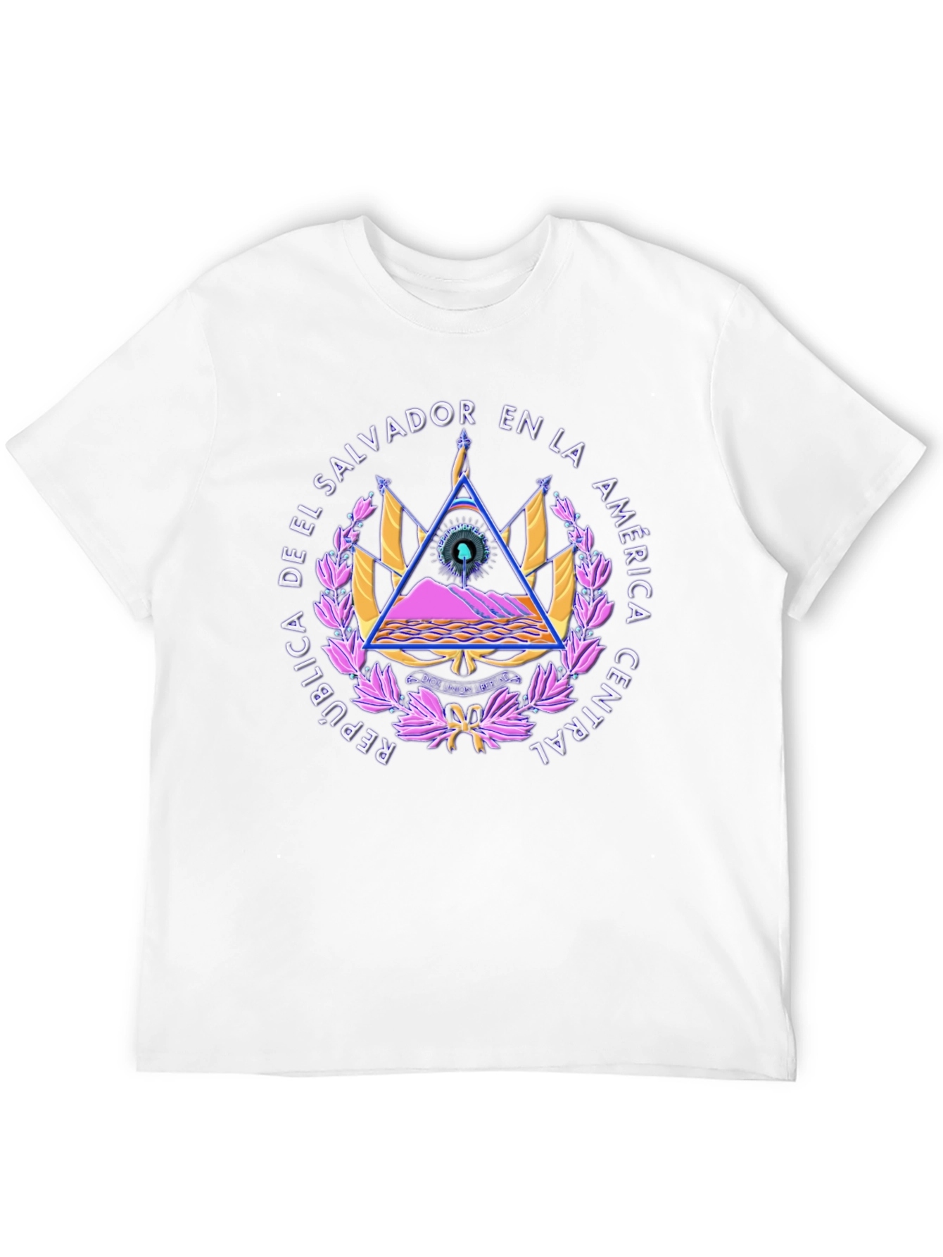El Salvador Seal T-Shirt - Vibrant Graphic Tee